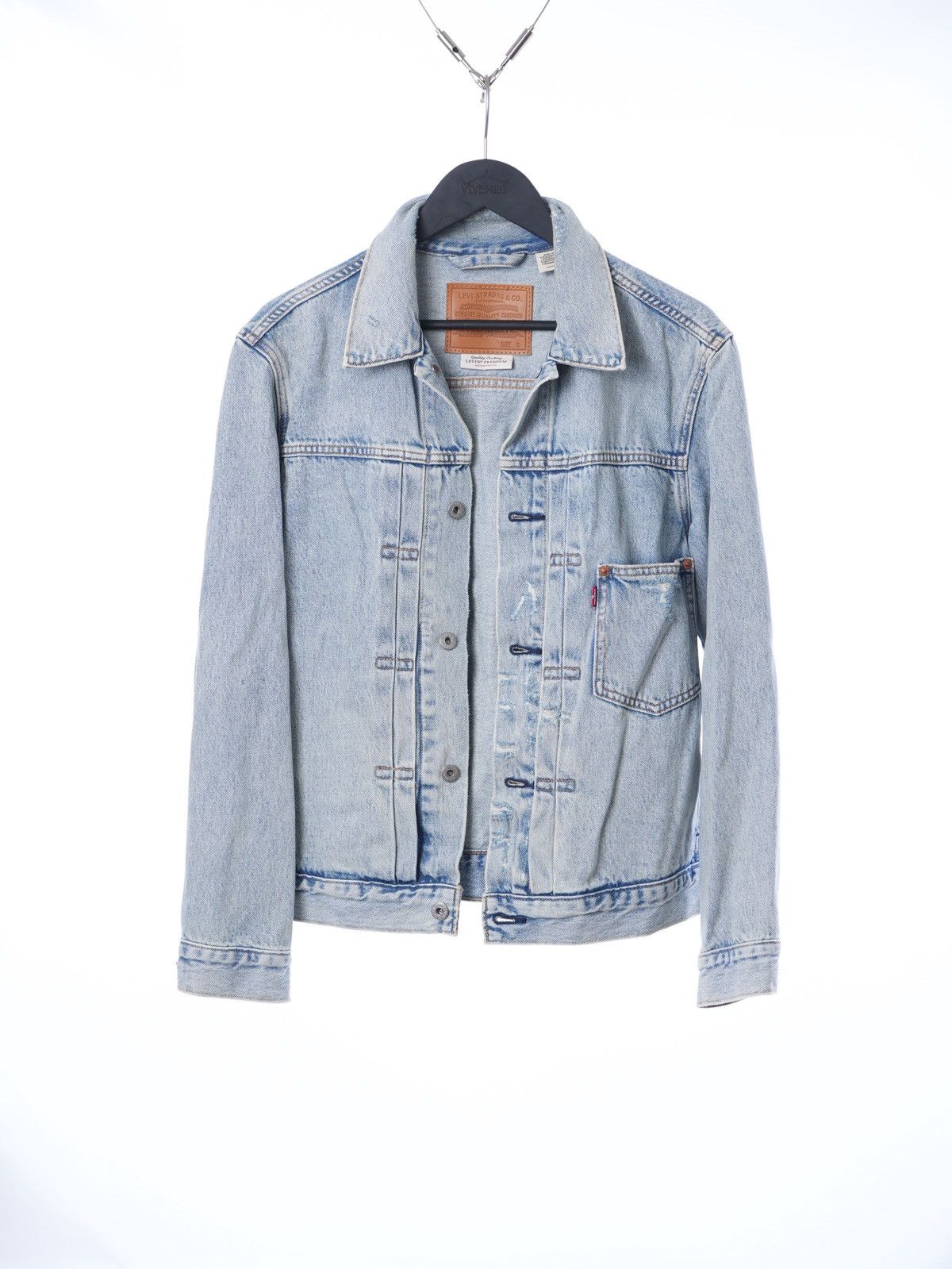 Levi's Levi’s Premium Type 1 Trucker Jacket Size US S / EU 44-46 / 1 - 1 Thumbnail