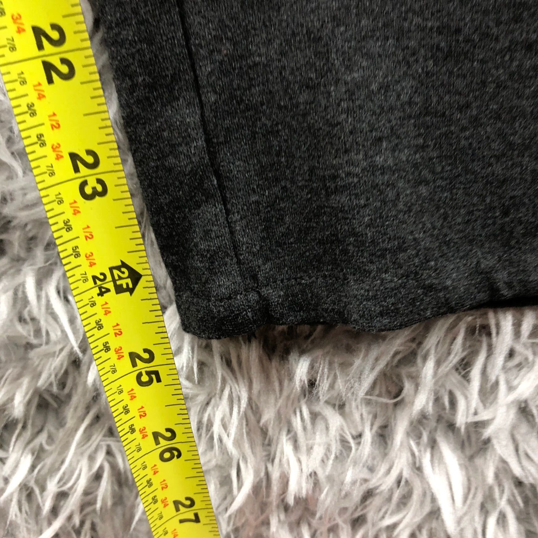 Eileen Fisher Eileen Fisher Pants Womens 8 Mid Rise Straight Leg Hook and Eye Black Knit Front Flat Front Pockets Regular Inseam 26 in Size 28 Waist Vintage: No Size 30" / US 8 / IT 44 - 3 Thumbnail