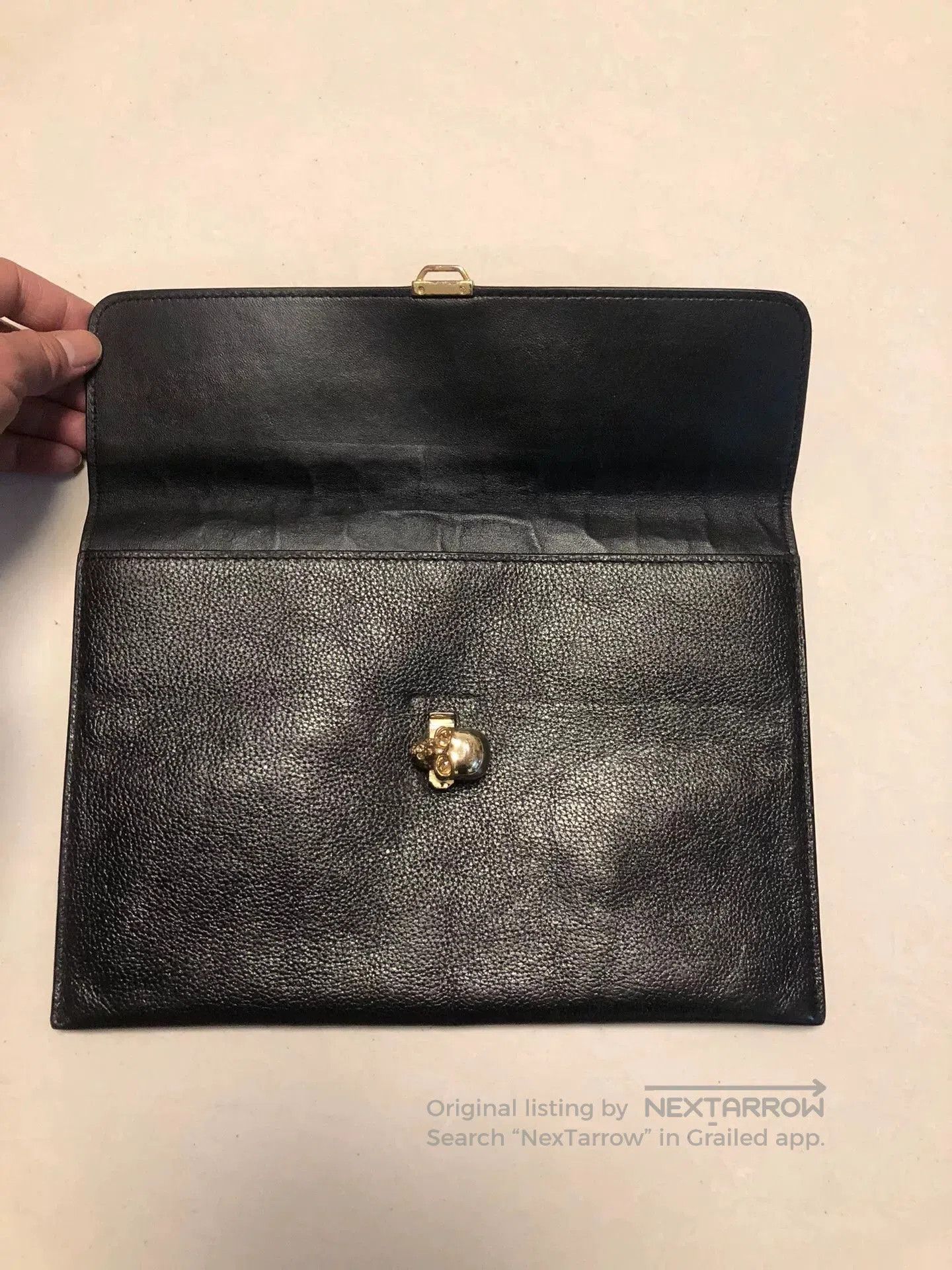 Alexander McQueen Alexander McQueen Large Clutch Bag. Size ONE SIZE - 4 Thumbnail