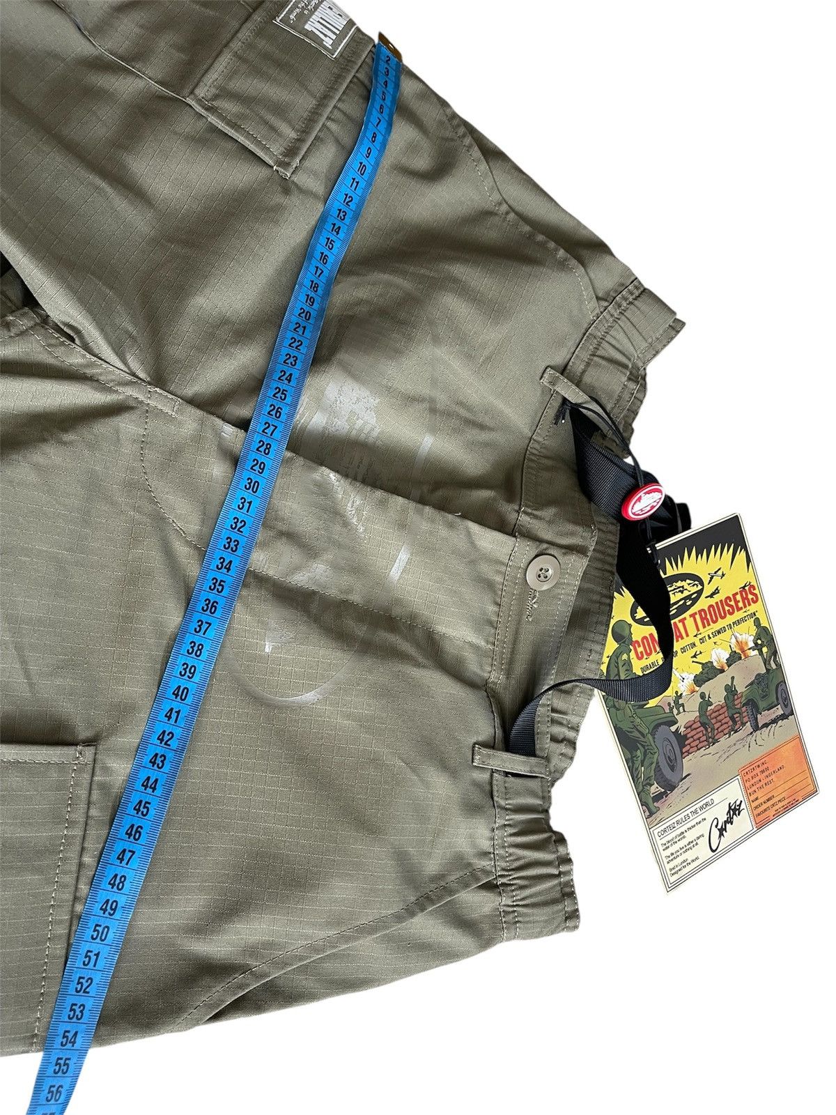 Corteiz Corteiz Guerrillaz Cargo Pants Tonal Khaki Combat Trousers Size US 32 / EU 48 - 20 Thumbnail