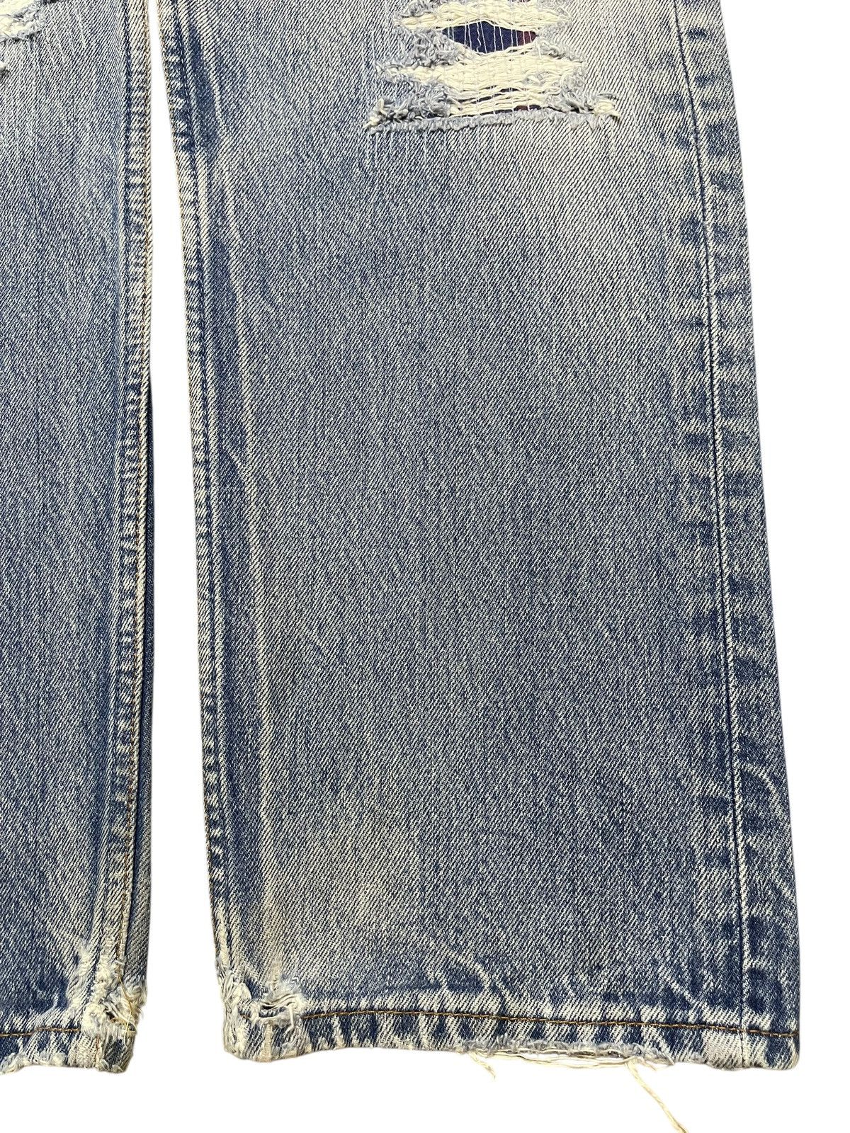 Levi's Vintage 90s Levis 501xx Faded Wash Distressed Style Jeans Size US 31 - 8 Thumbnail