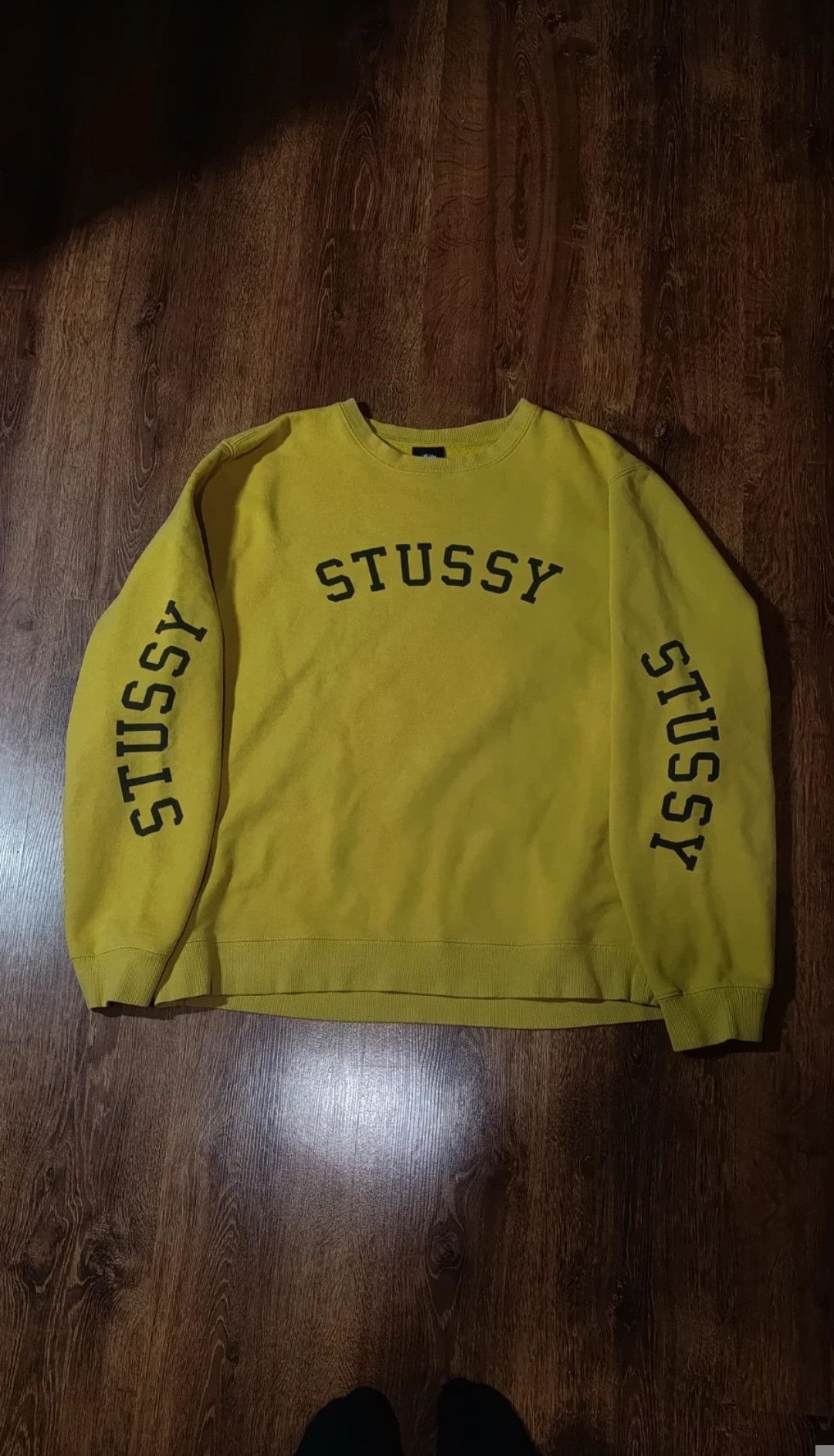 Stussy Stussy Sweatshirt with Sleeve Graphic Size US XL / EU 56 / 4 - 2 Thumbnail
