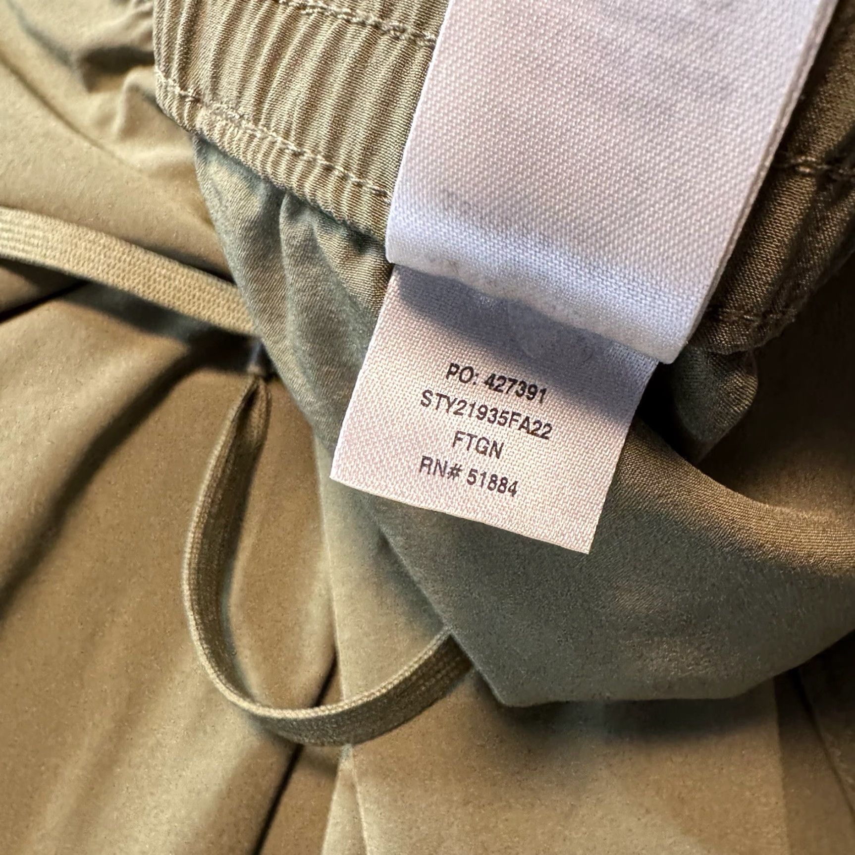 Patagonia Patagonia Pants Mens XL Olive Green Lightweight Nylon Hiking Cargo Size US 36 / EU 52 - 6 Thumbnail