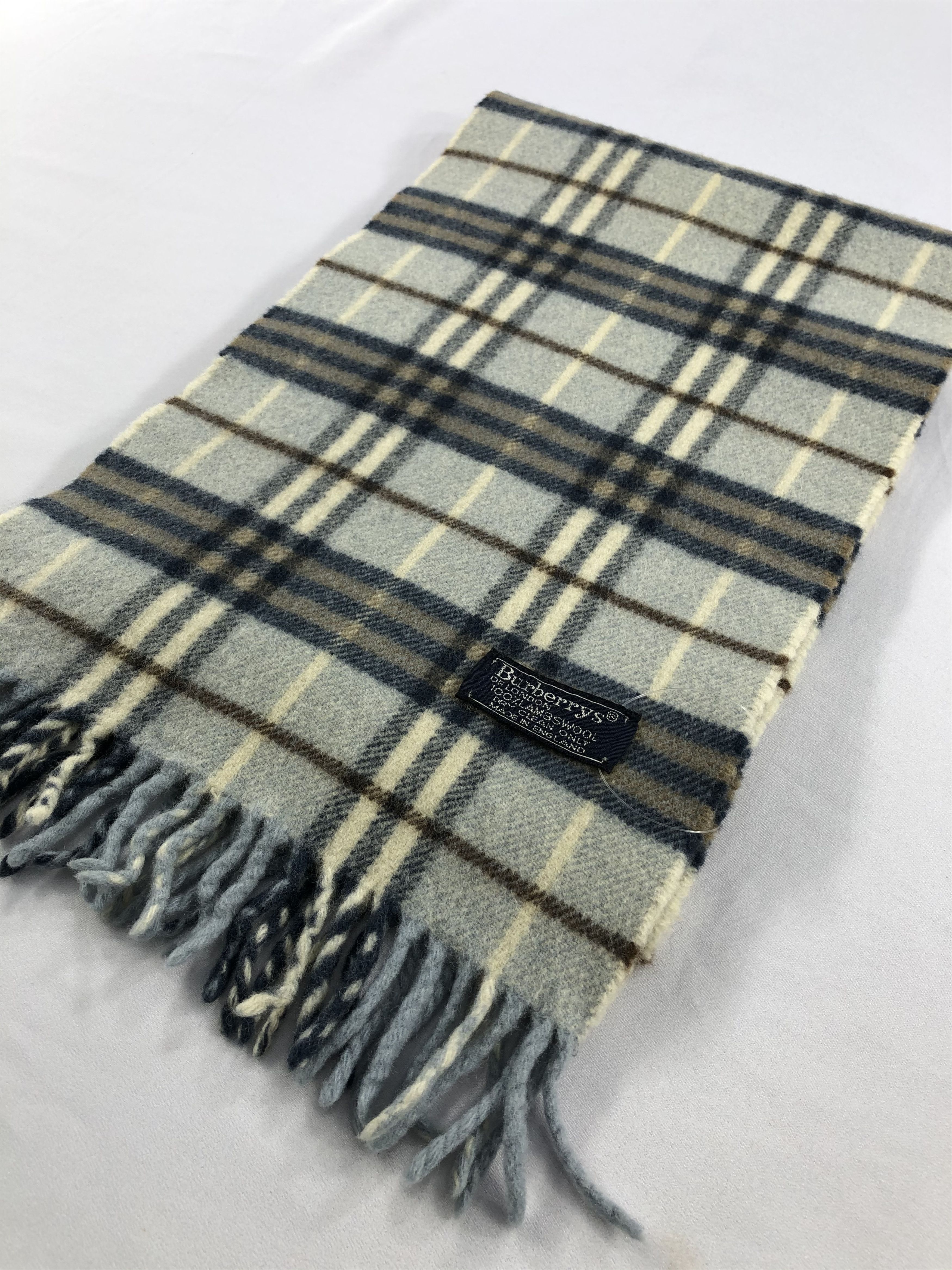 Burberry Vintage Burberry Scarf/Muffler/Neckwear MF1699 Size ONE SIZE - 3 Thumbnail