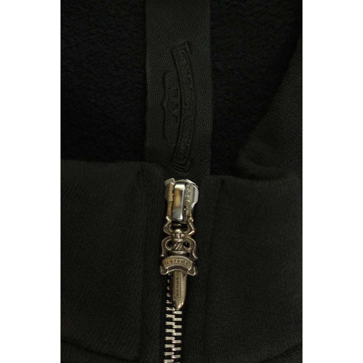 Chrome Hearts Y NOT Cross Patch Half Zip Sweatshirt