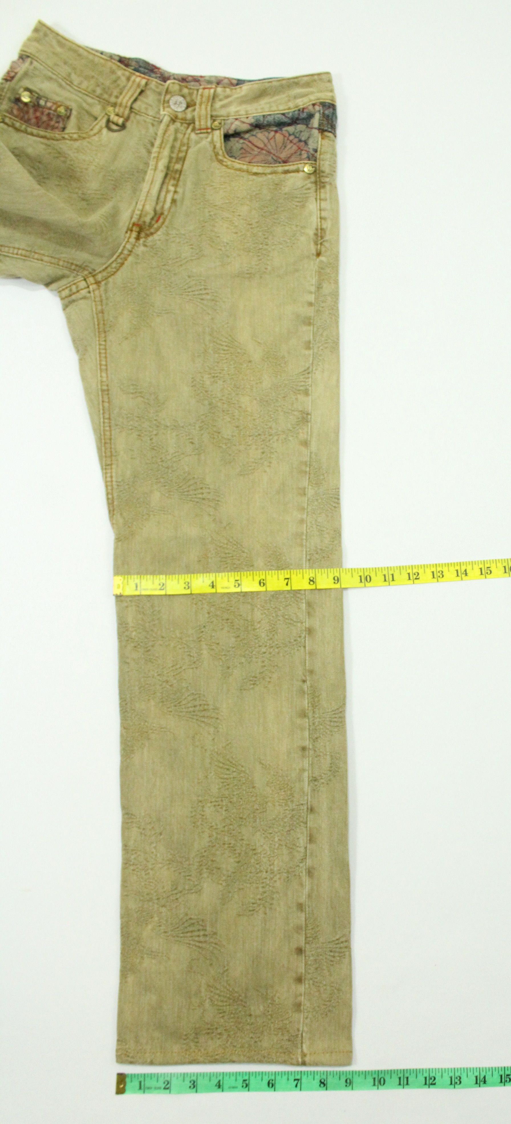 Japanese Brand Embroidered NISHIKI Denim Inspired Kapital Visvim LGB Evisu Size US 30 / EU 46 - 21 Thumbnail
