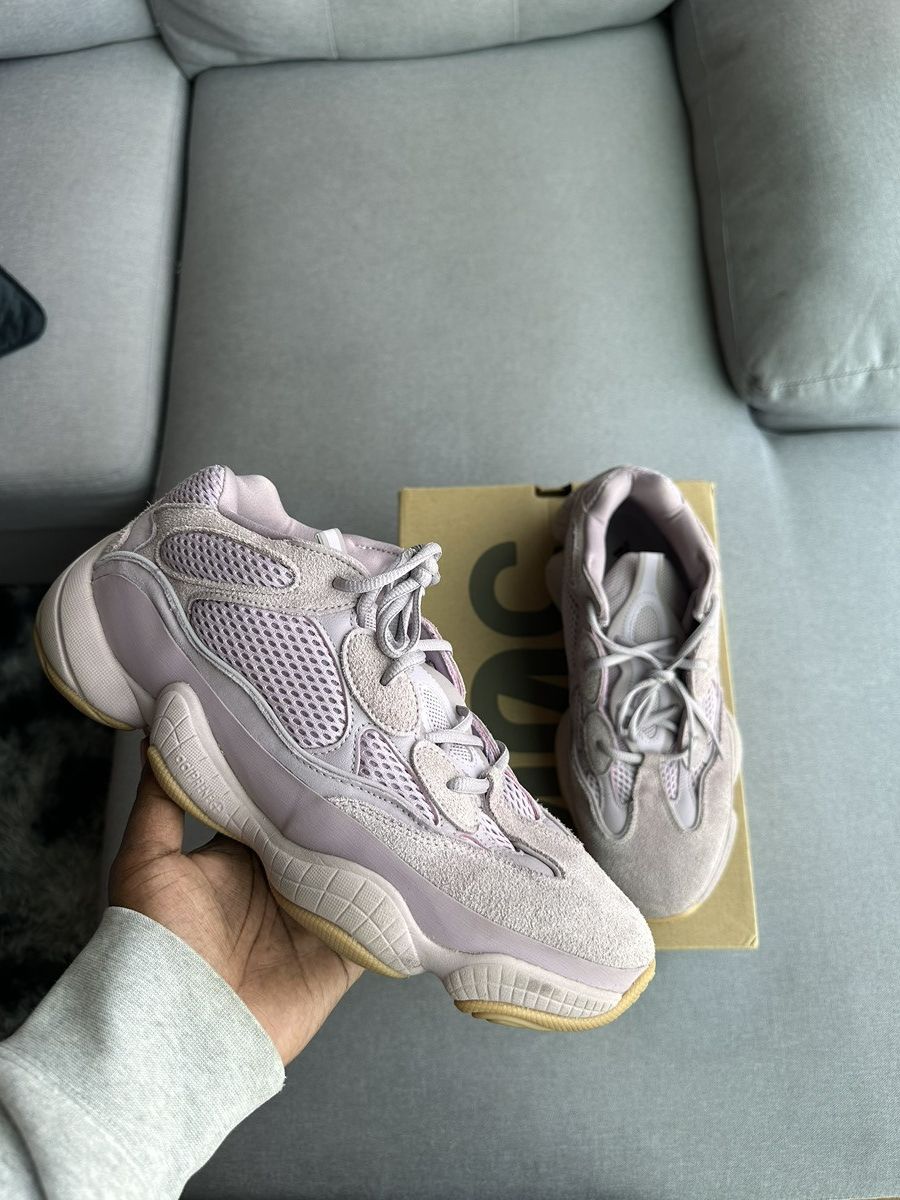 adidas gazelle silver green womens Yeezy 500 main image 0