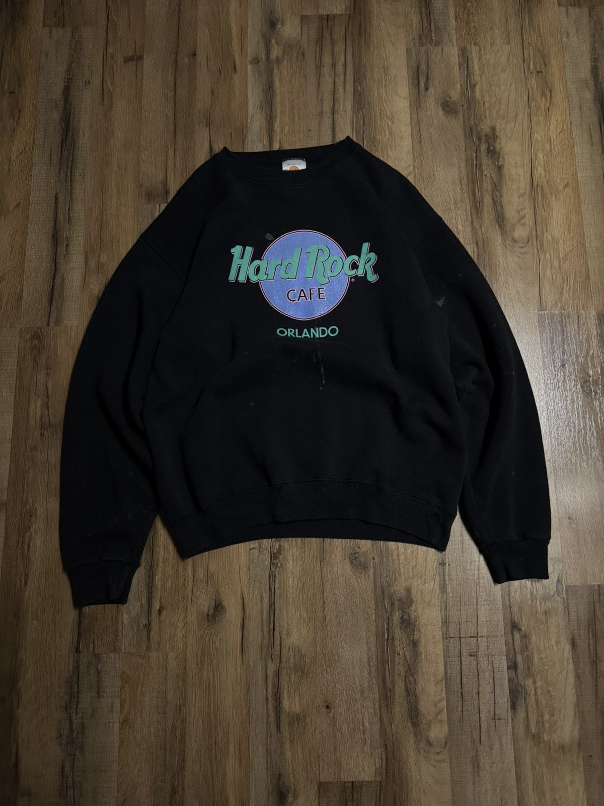 Hard Rock Cafe × Vintage Hard Rock Cafe Orlando Crewneck Size US L / EU 52-54 / 3 - 1 Thumbnail