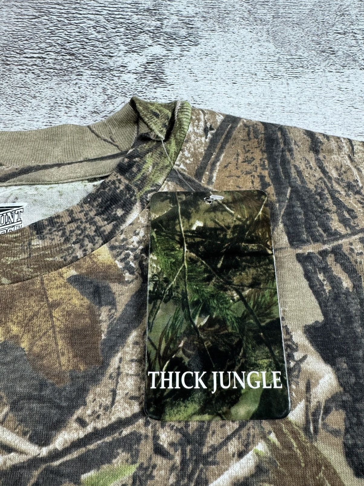 Realtree Vintage NEW Camo Realtree Thick Jungle Army Y2K T Shirt Tee Size US XXL / EU 58 / 5 - 10 Thumbnail