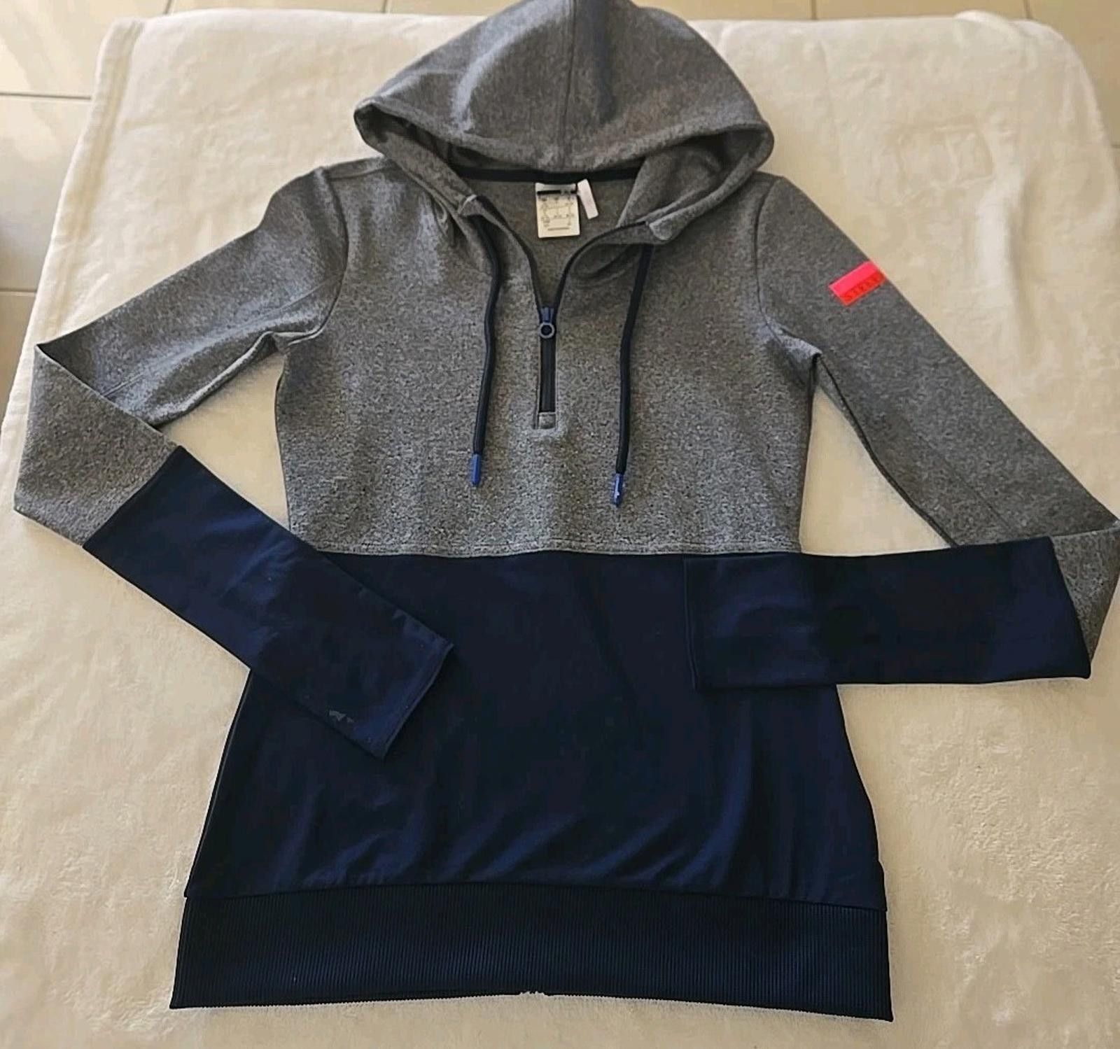Adidas Adidas by Stella McCartney Hoodie Sweatshirt 1/4 Zip Sz Smal Size S / US 4 / IT 40 - 1 Thumbnail