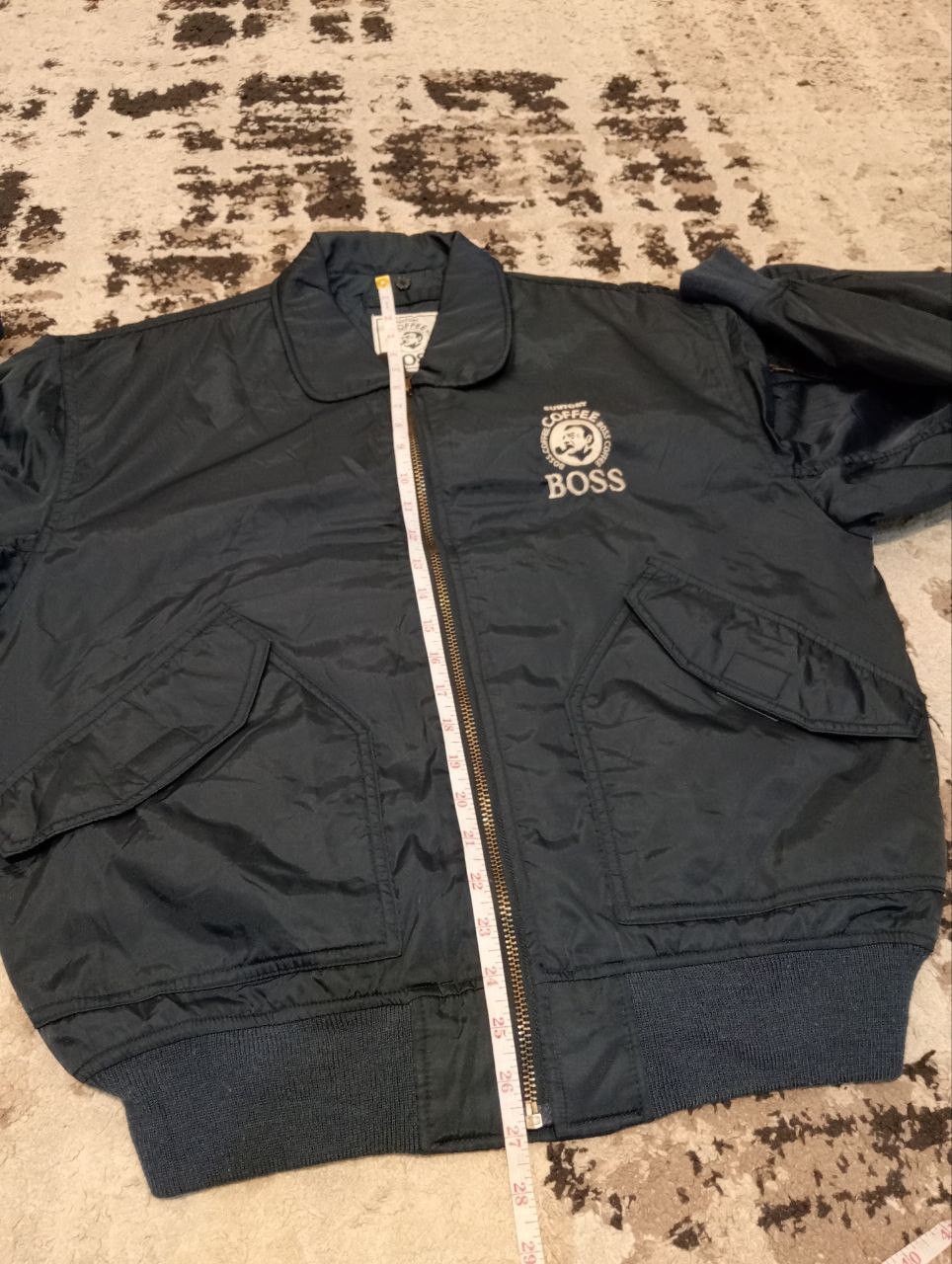 Japanese Brand Vintage BOSS COFFEE Bomber Jacket Size US L / EU 52-54 / 3 - 10 Thumbnail