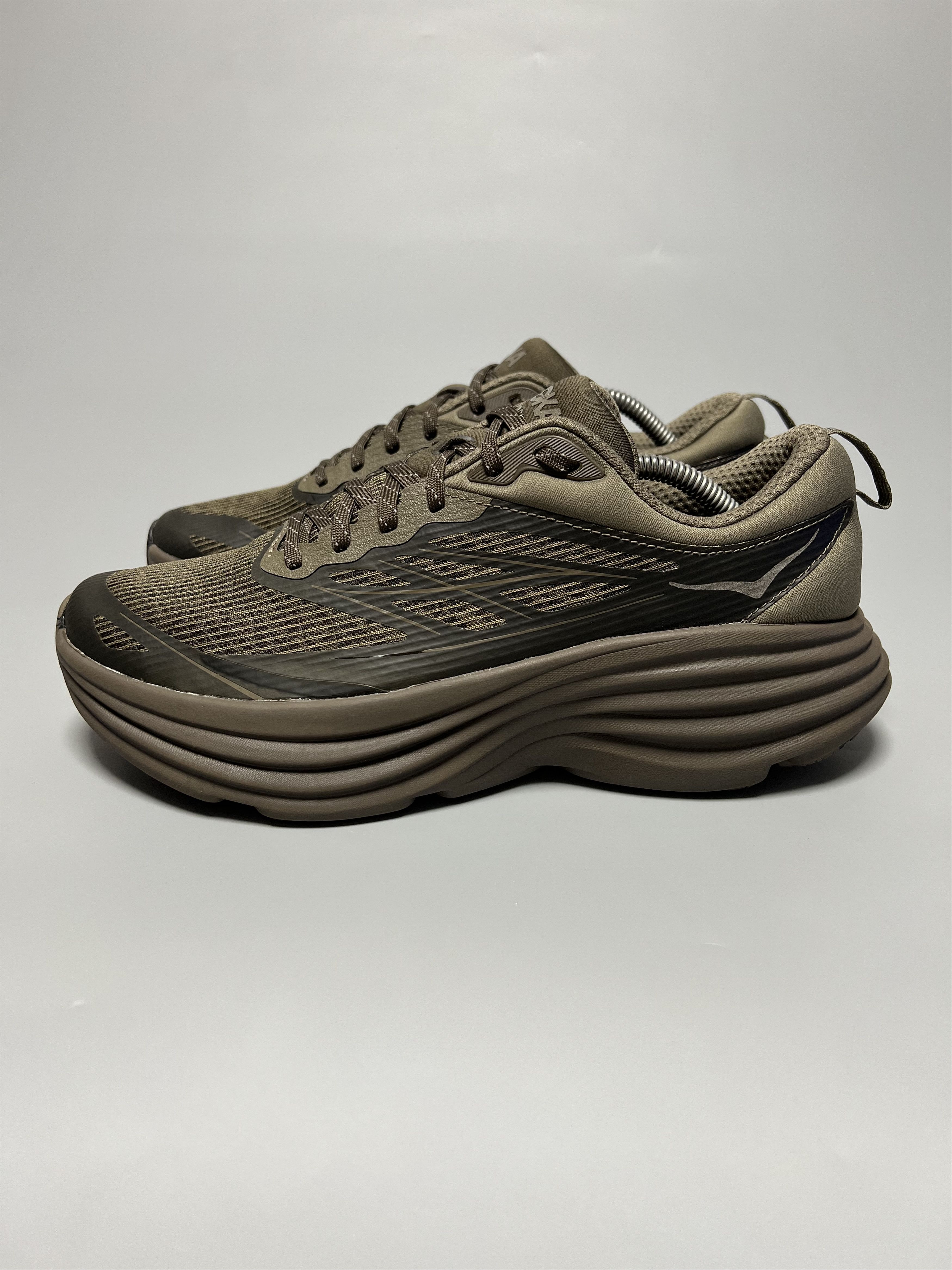 Hoka Hoka Bondi 8 TS Caged ‘Stealth Tech Pack’ Running Shoes Size US 9.5 / EU 42-43 - 2 Thumbnail