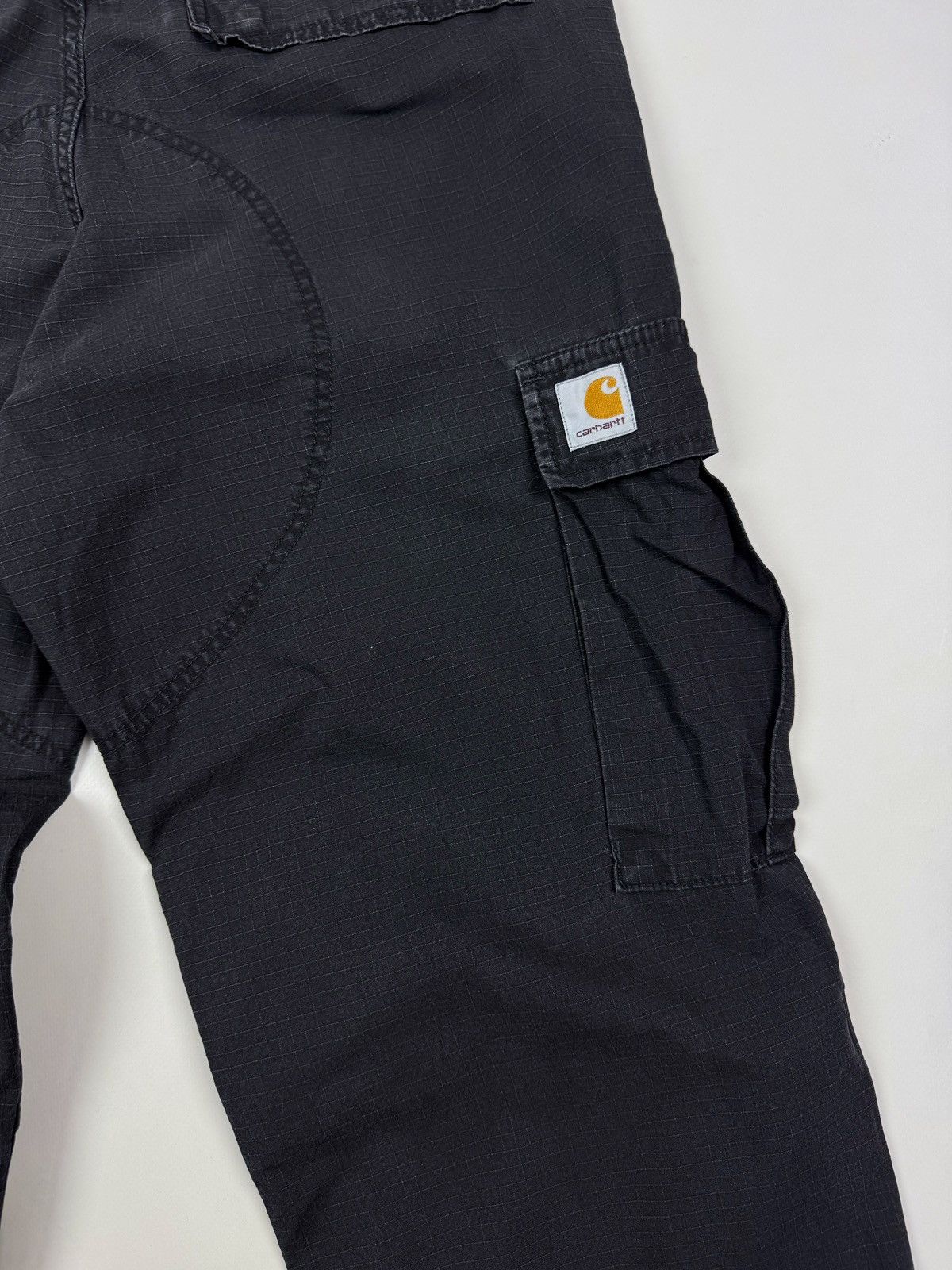 Carhartt Faded Carhartt Regular Cargo Black Pants Size US 34 / EU 50 - 17 Thumbnail