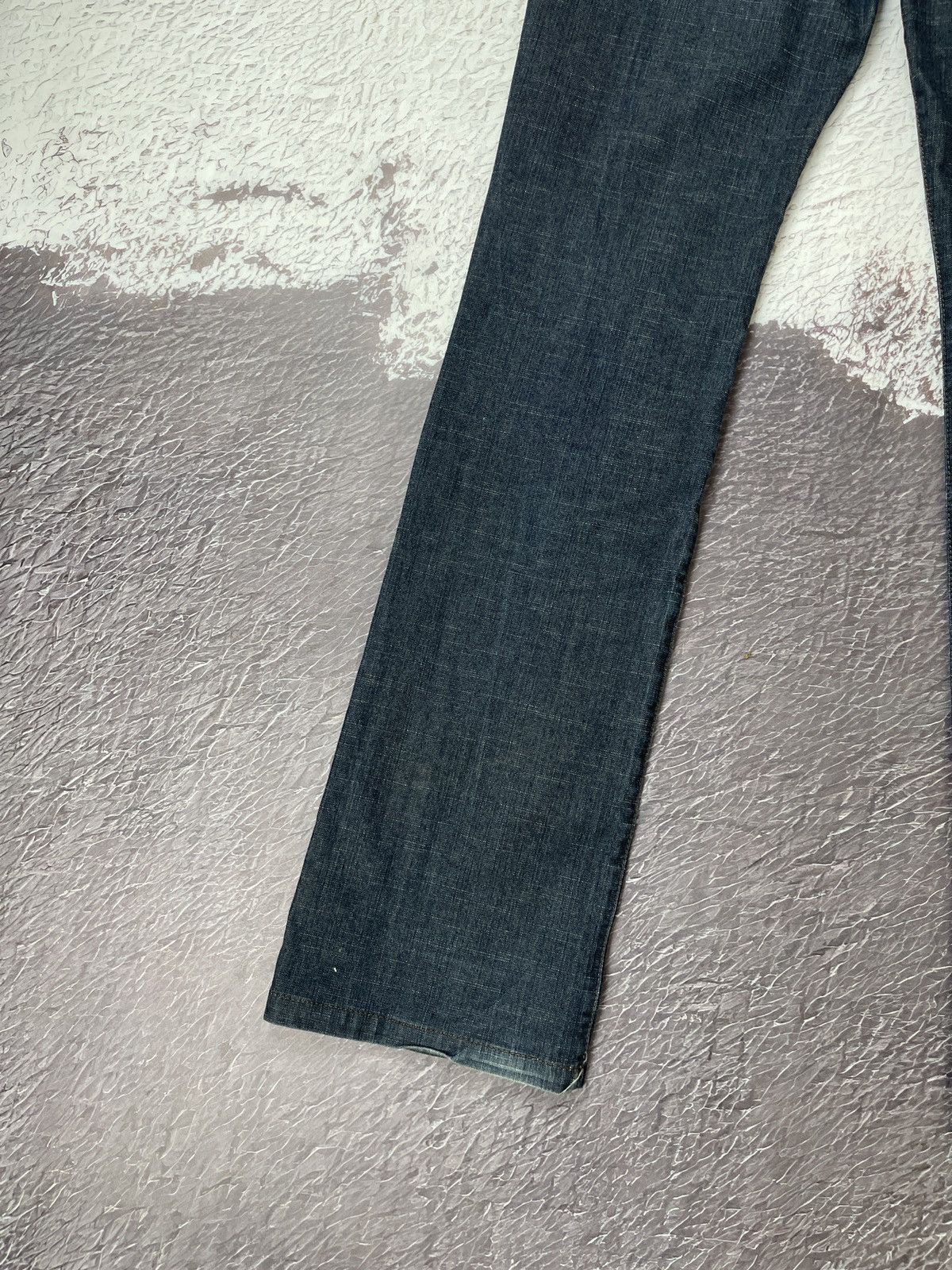Japanese Brand Le Jean de Marithe Francois Girbaud indigo blue denim jeans Size 28" / US 6 / IT 42 - 15 Thumbnail