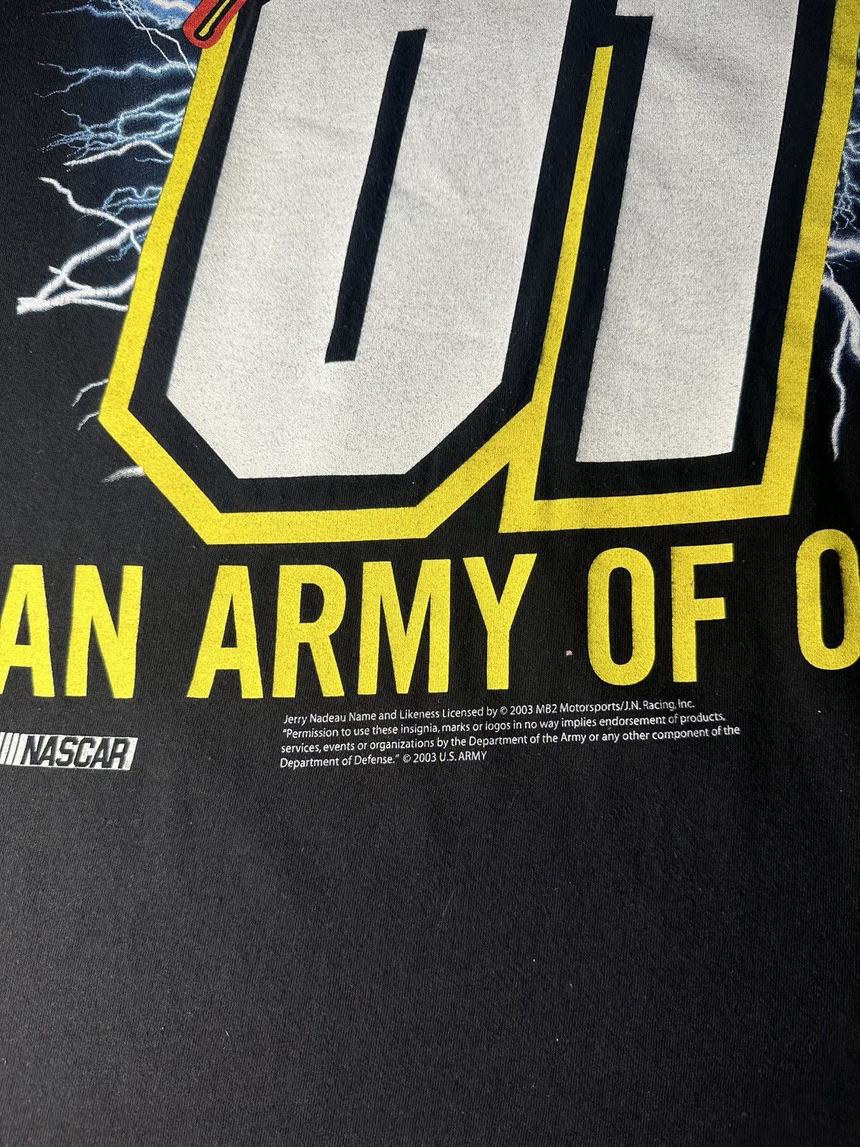 Daytona T-Shirt - 2003 NASCAR U.S. Army JERRY NADEAU An Army of One Size US L / EU 52-54 / 3 - 7 Thumbnail