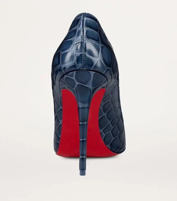 Christian Louboutin oc11z0925 Pumps in Navy Size US 7 / IT 37 - 3 Thumbnail