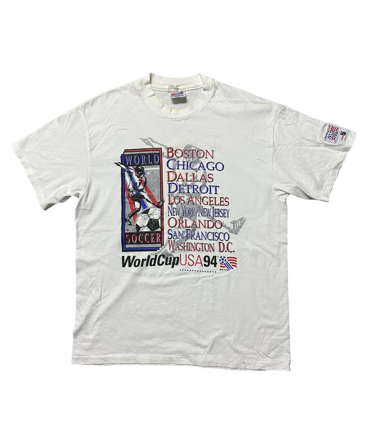 Vintage World Cup 1994 T Shirt | Grailed