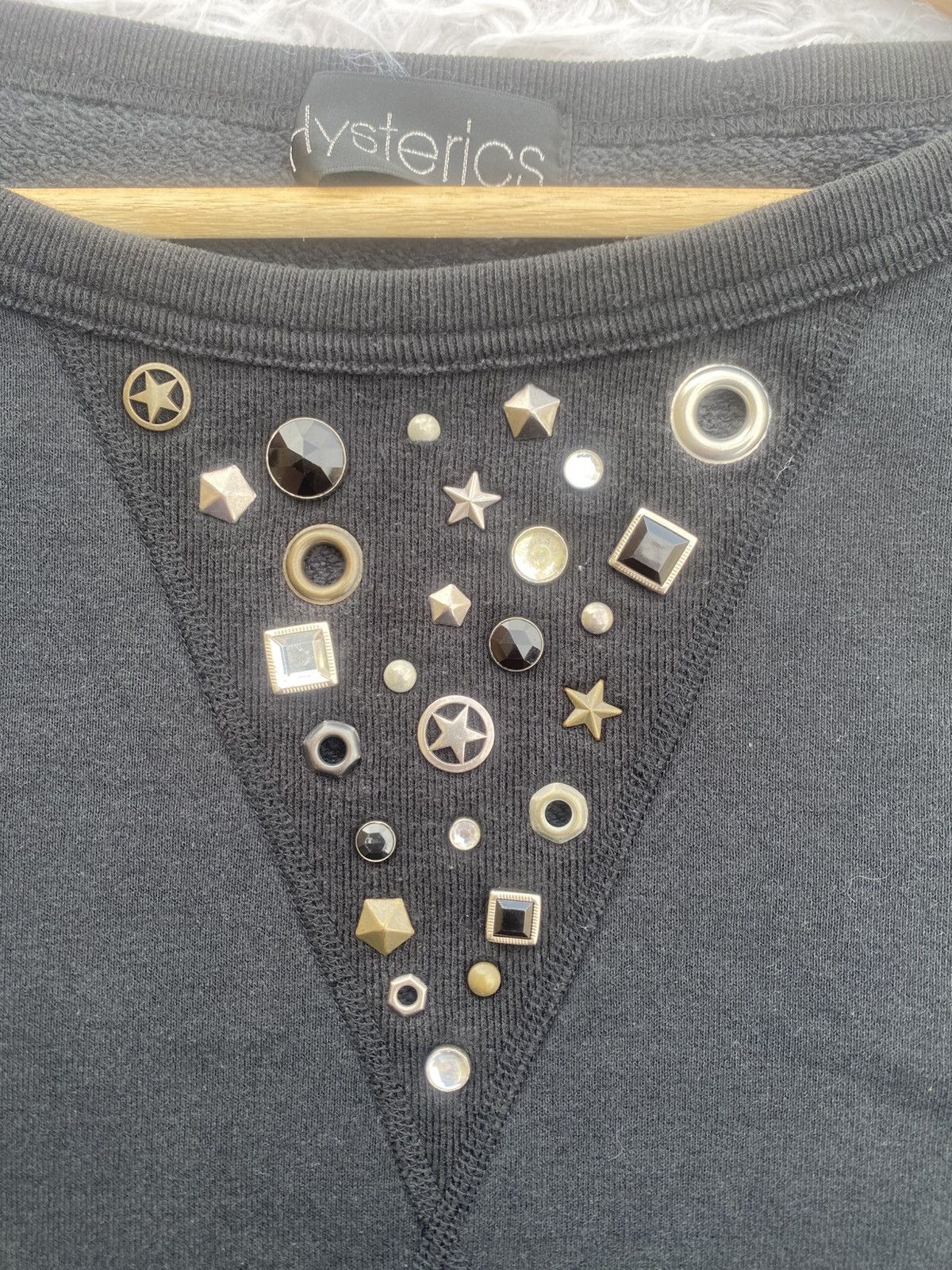 Hysteric Glamour Rare Hysteric Glamour Japanese Brand Studded Sweater Size S / US 4 / IT 40 - 9 Thumbnail