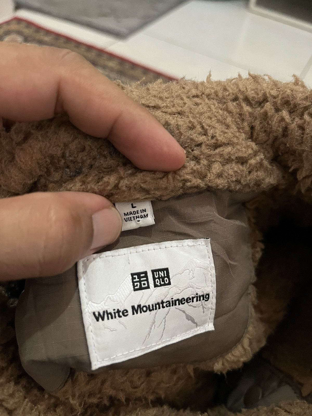 Japanese Brand × Uniqlo × White Mountaineering White Mountaineering x Uniqlo Fleece Jacket Size US L / EU 52-54 / 3 - 7 Thumbnail