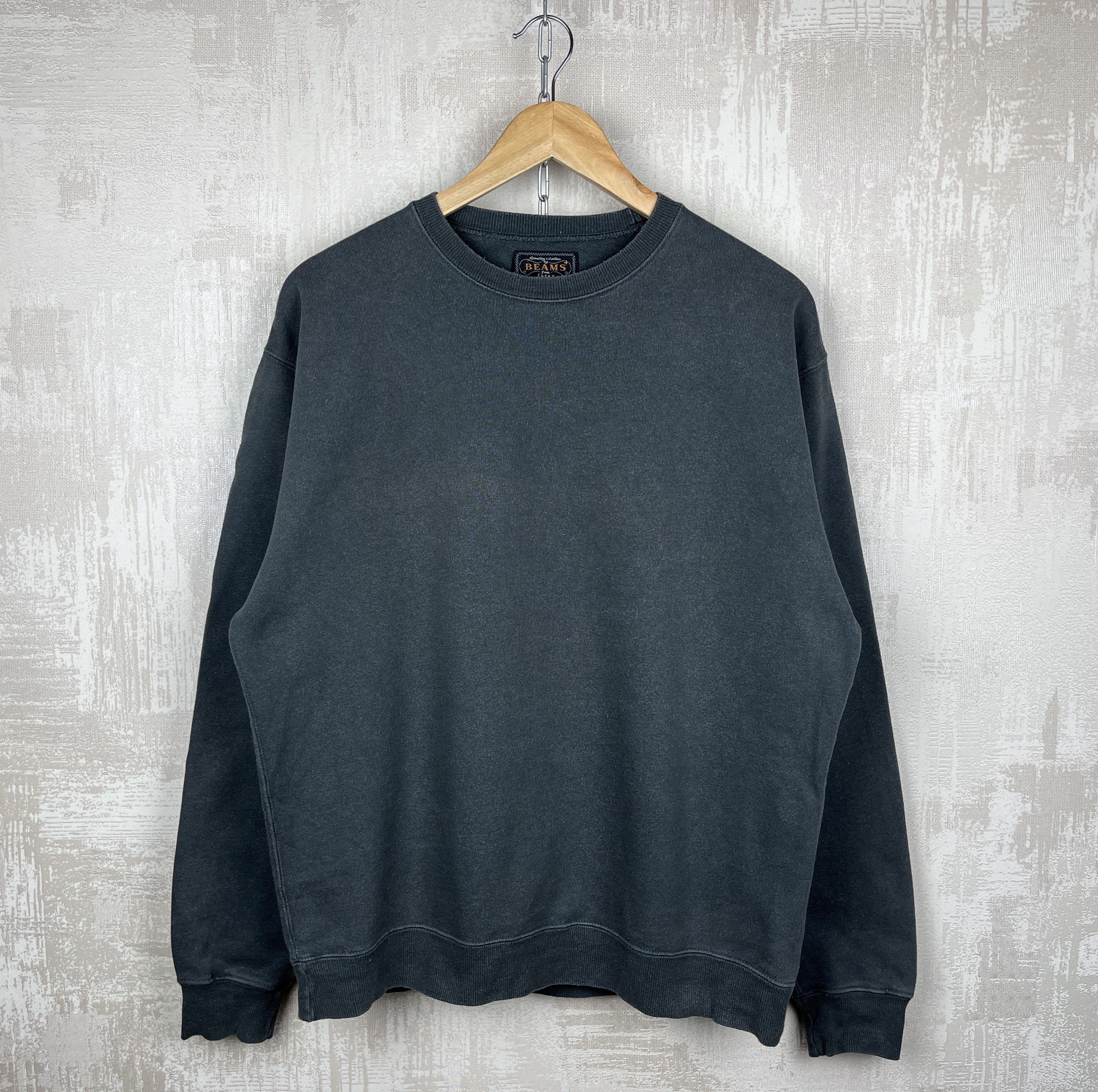 Beams Plus Beams Plus Japan Sweatshirt Faded Color! Size US M / EU 48-50 / 2 - 1 Thumbnail