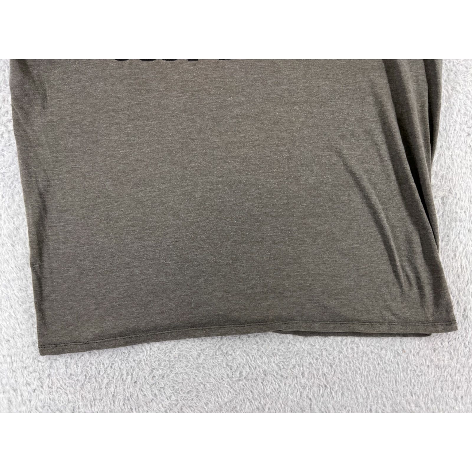 Nike Nike Shirt Mens XL Gray Swoosh Just Do It Vintage Look Crew Logo Basic T‑Shirt Sports Activewear Casual Mens Size US XL / EU 56 / 4 - 6 Thumbnail