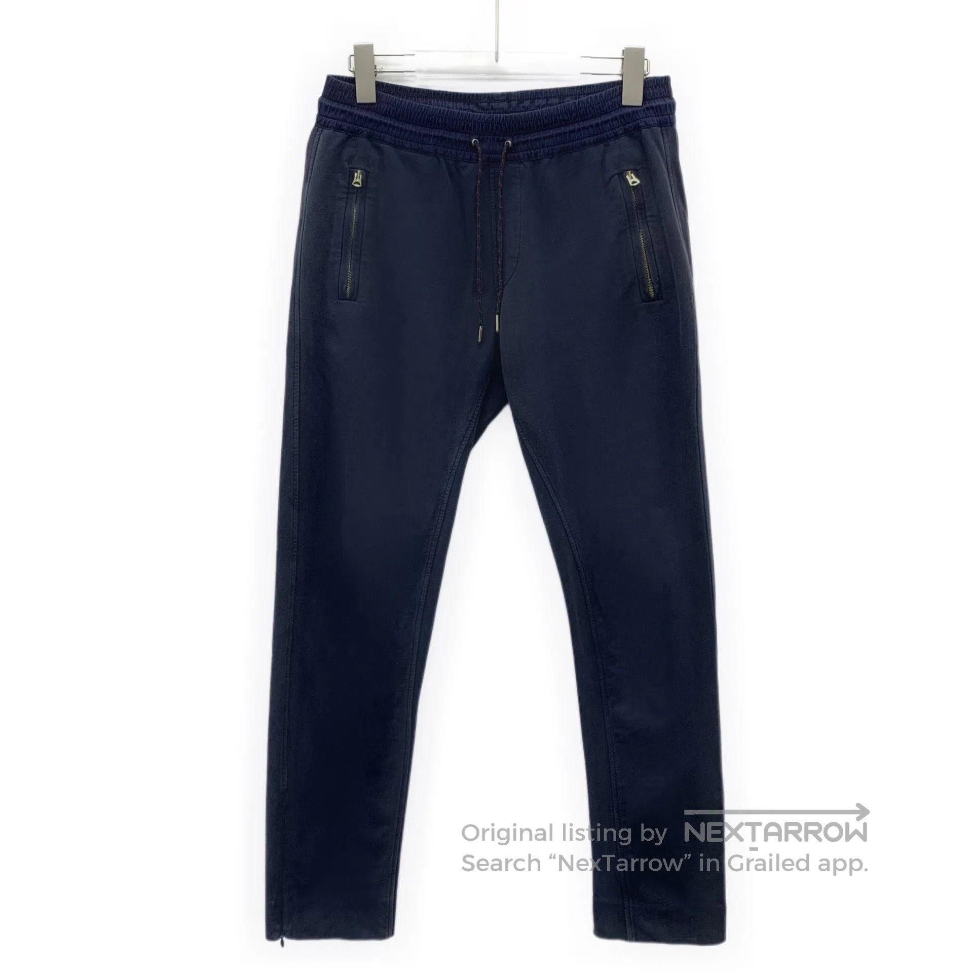 Burberry Burberry size XS Dark Blue Cotton Zipper Design Drawstring Size US 27 - 1 Thumbnail