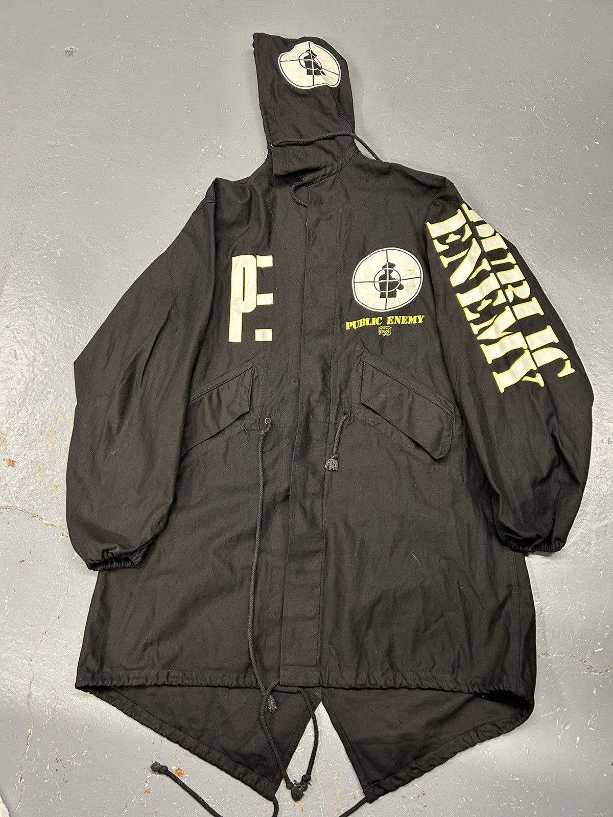 Vintage Vintage 1991 Public Enemy Def Jam Records Windbreaker Jacket |  Grailed