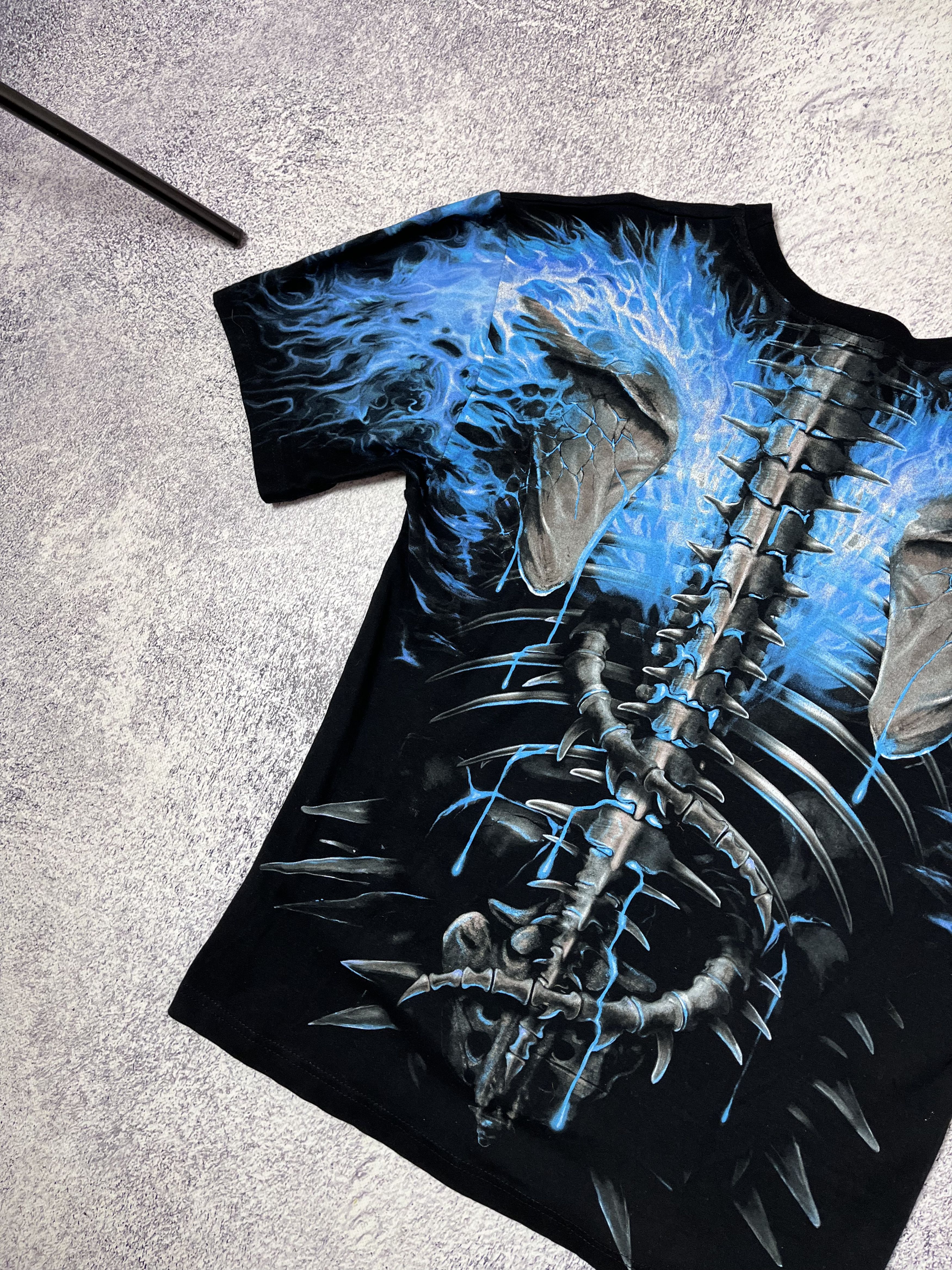 Japanese Brand Mens merch t-shirt Spiral Skulls Death size L Size US L / EU 52-54 / 3 - 10 Thumbnail