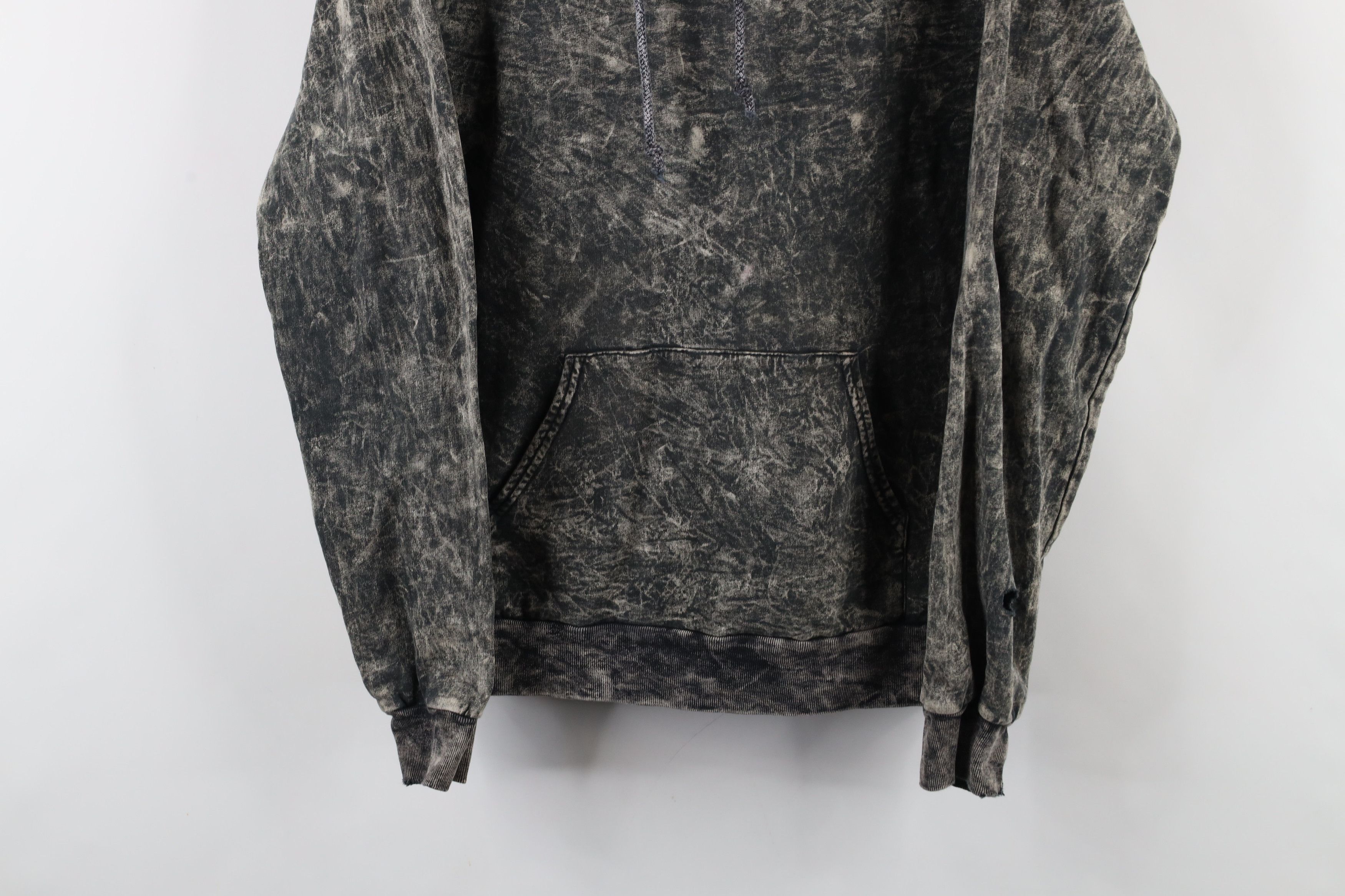 Vintage Vintage 90s Y2K Streetwear Blank Acid Wash Hoodie Sweatshirt Size US S / EU 44-46 / 1 - 3 Thumbnail
