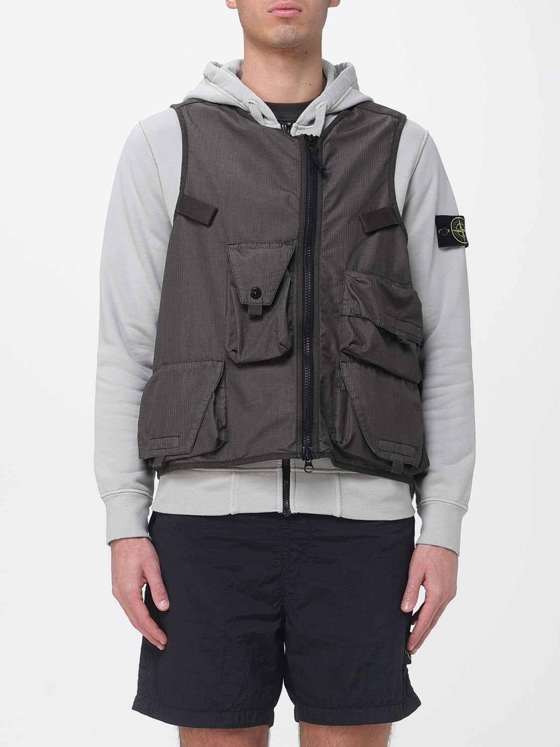 Stone Island Stone Island Suit Vest Men Brown Size US M / EU 48-50 / 2 - 1 Thumbnail