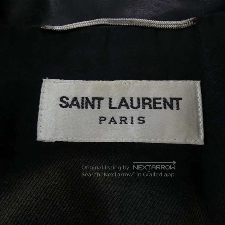 Saint Laurent Paris Saint Laurent Paris Leather Jacket Size US S / EU 44-46 / 1 - 6 Thumbnail