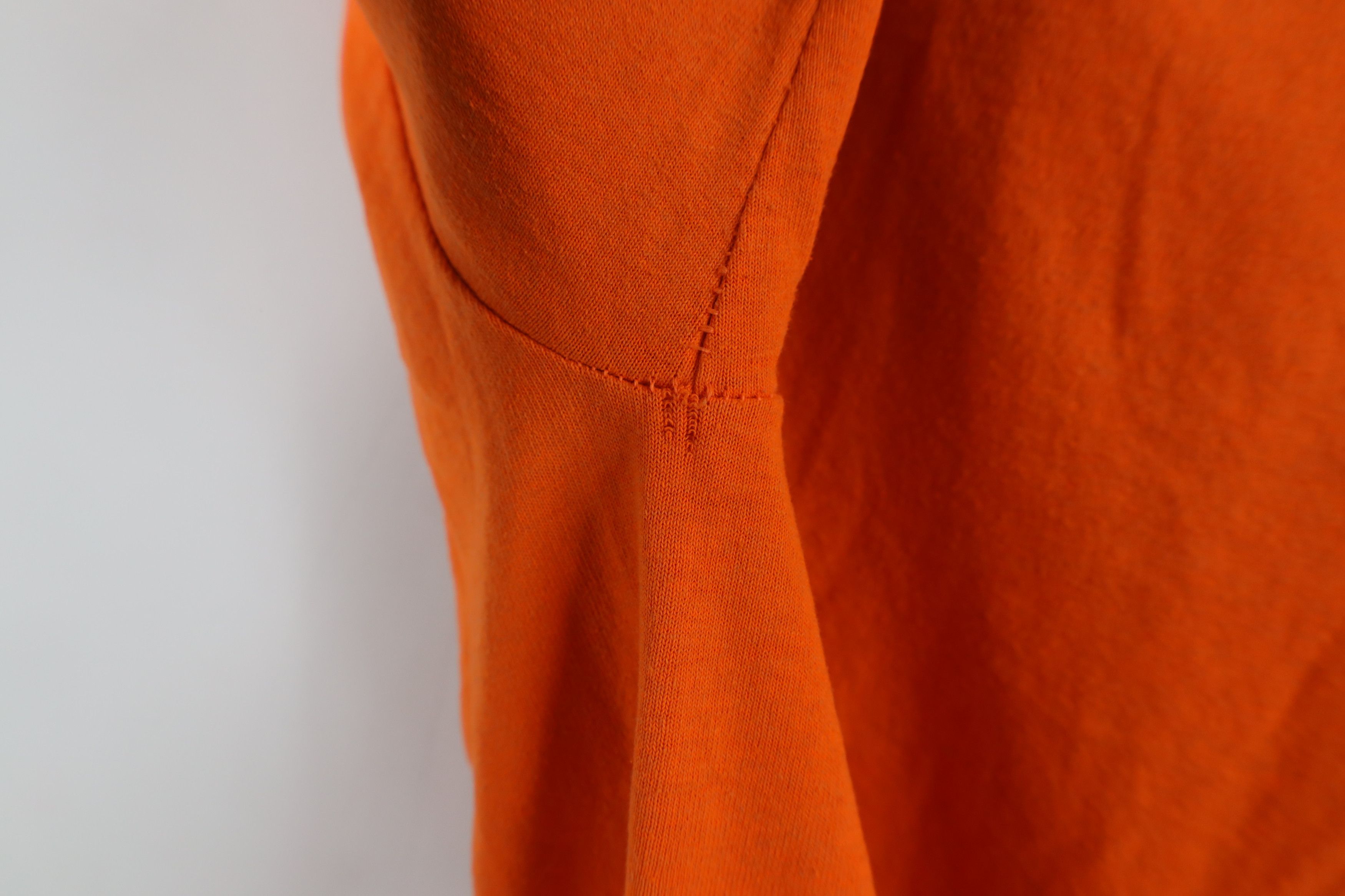 Harley Davidson × Vintage Vintage Y2K Harley Davidson Big Logo T-Shirt Blaze Orange Size US M / EU 48-50 / 2 - 7 Thumbnail