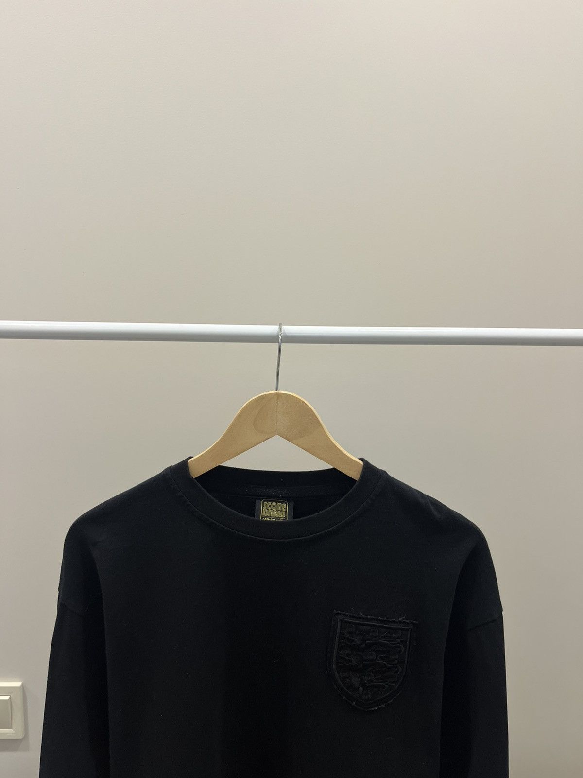 Other UK 1966 score draw England #6 long sleeve top tee jersey size m Size US M / EU 48-50 / 2 - 2 Thumbnail