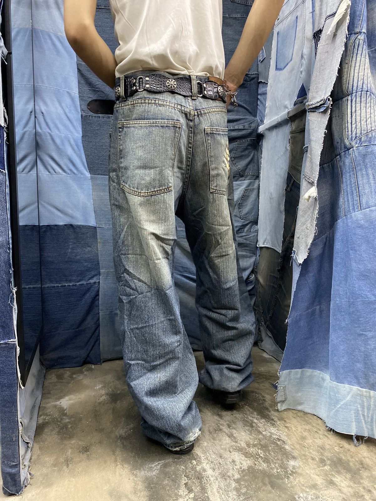 Beauty Beast × If Six Was Nine × Sean John y2k sean john jeans pant embroidery Size US 32 / EU 48 - 15 Thumbnail