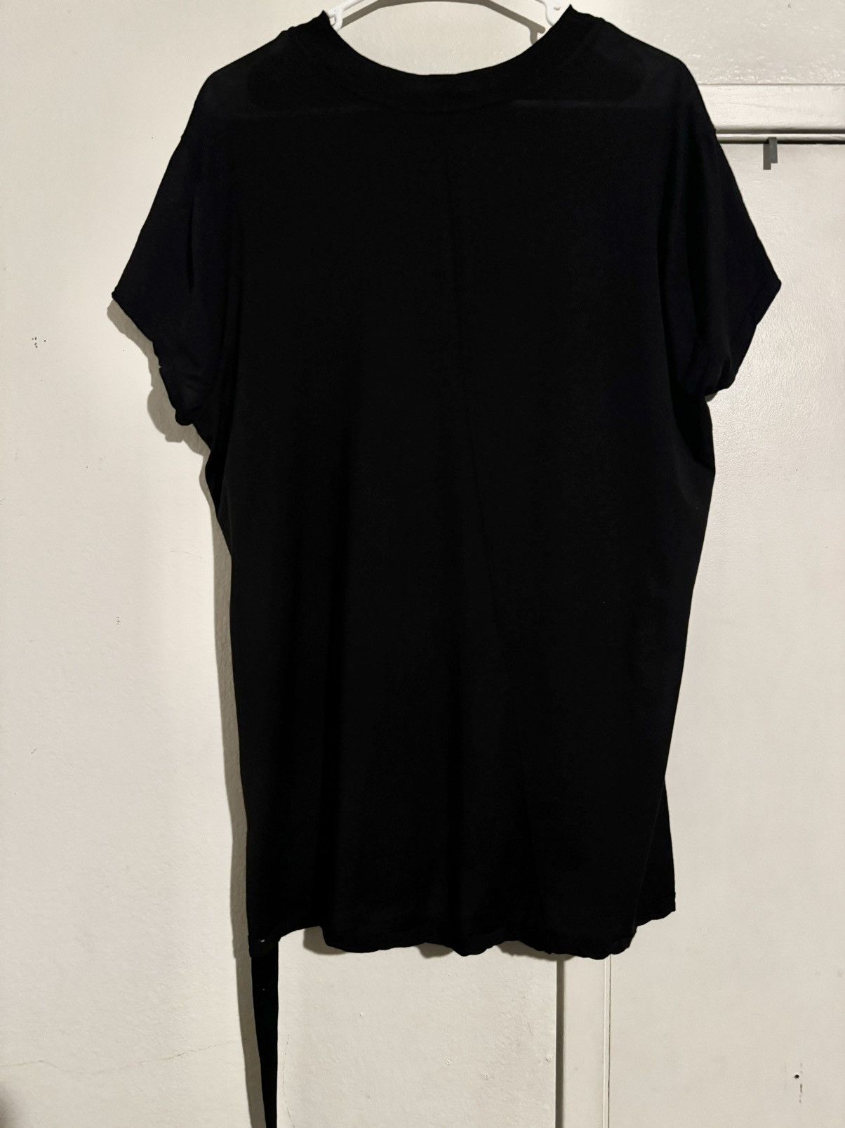 Rick Owens Rick Owen’s Short-Sleeved Tee Black Size US M / EU 48-50 / 2 - 2 Thumbnail