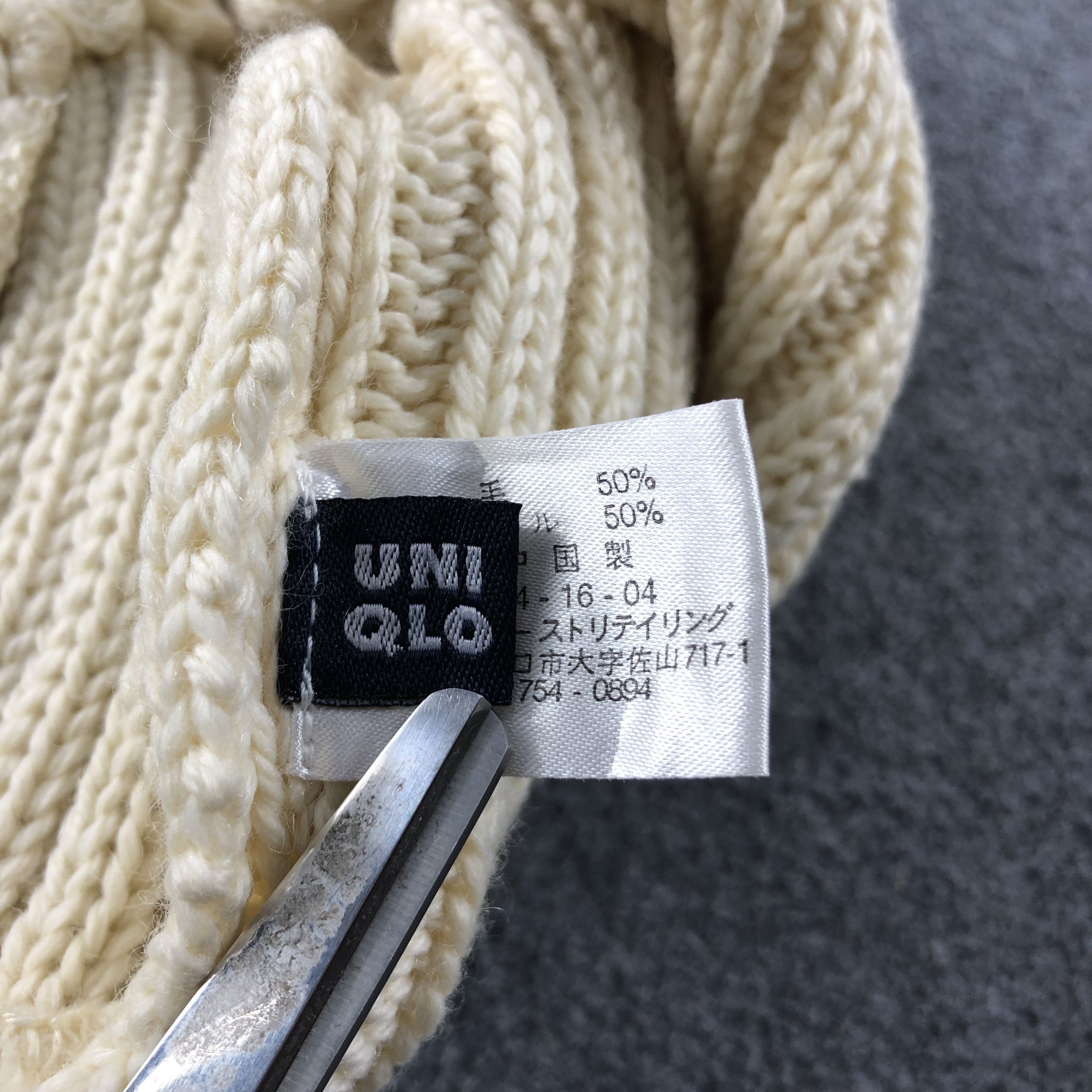 Uniqlo Unknown Uniqlo Wool Beanie Snowcap Snow Hat B363 Size ONE SIZE - 5 Thumbnail
