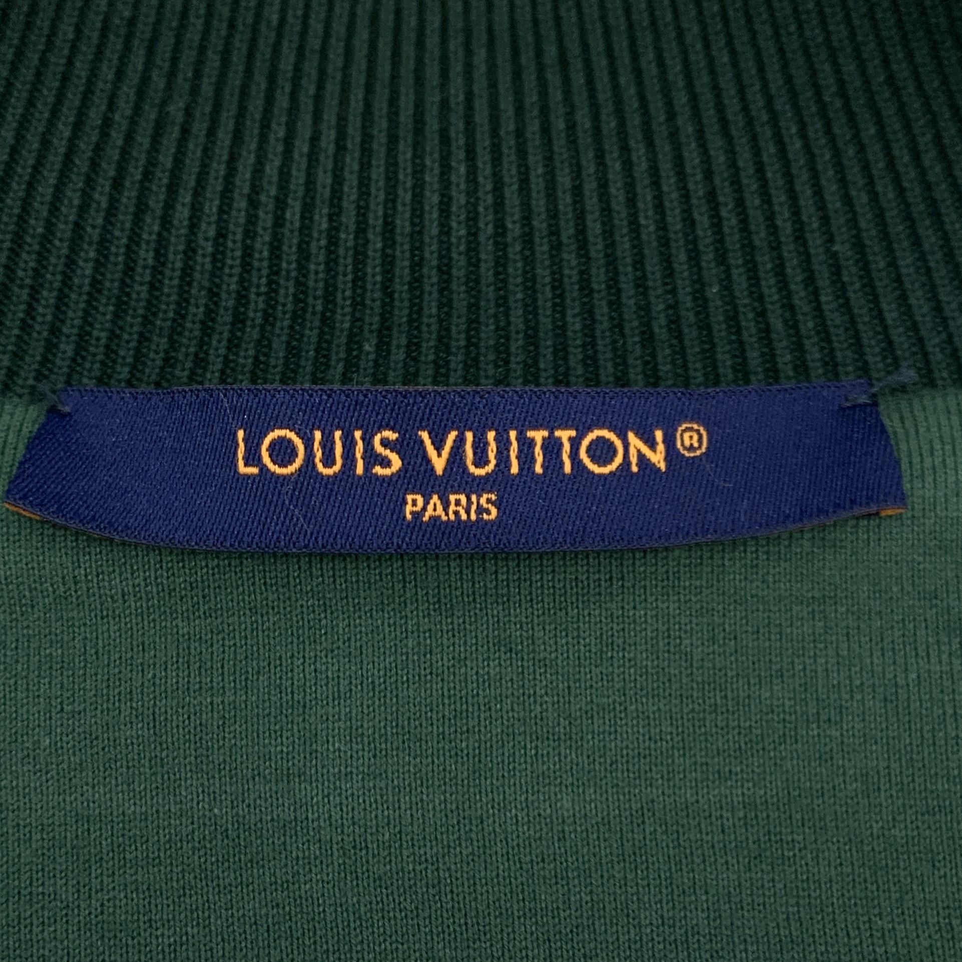 Louis Vuitton Louis Vuitton Multicolor Graphic Knit Zip-Up Jacket Size L / US 10 / IT 46 - 5 Thumbnail