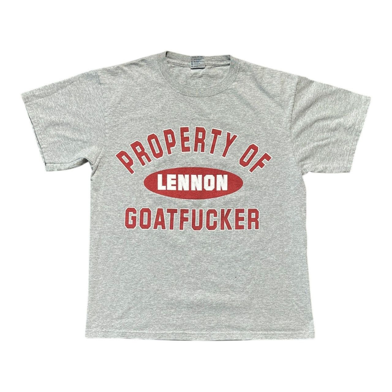 Band Tees × Vintage Vintage Lennon Murphy Property Of Lennon GoatF**Ker Grey Y2k Size US M / EU 48-50 / 2 - 1 Thumbnail