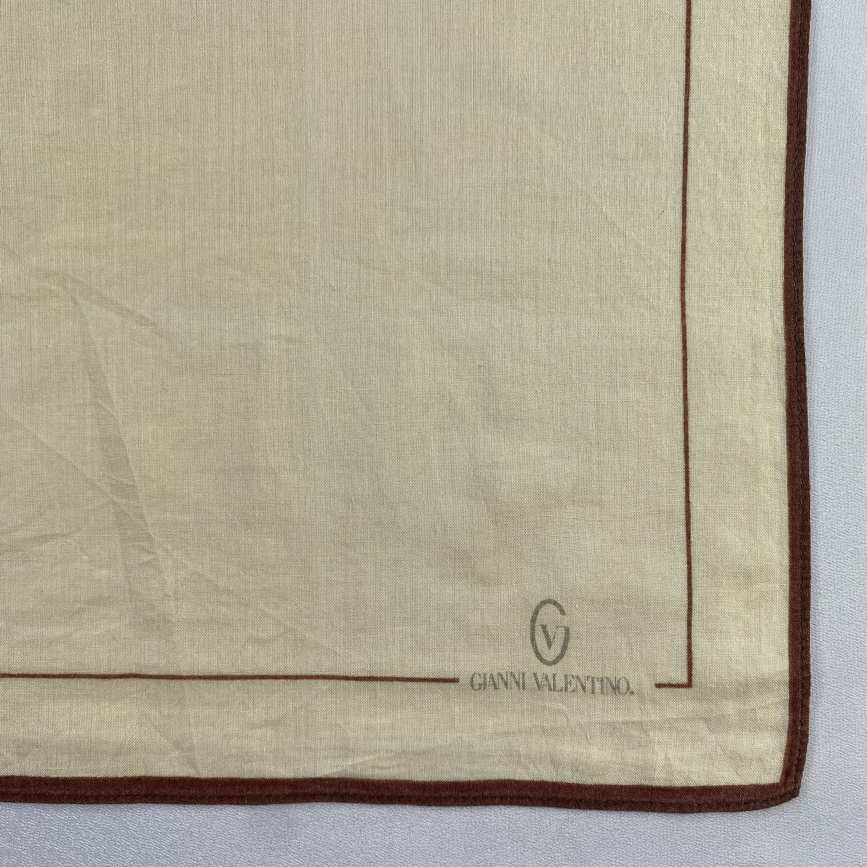 Vintage Gianni Valentino Neckerchief / Bandana / Handkerchief-P1588 Size ONE SIZE - 3 Thumbnail
