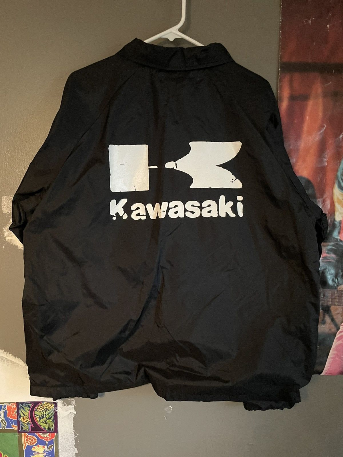 Other Vintage Kawasaki motorcycle jacket Size US L / EU 52-54 / 3 - 4 Thumbnail