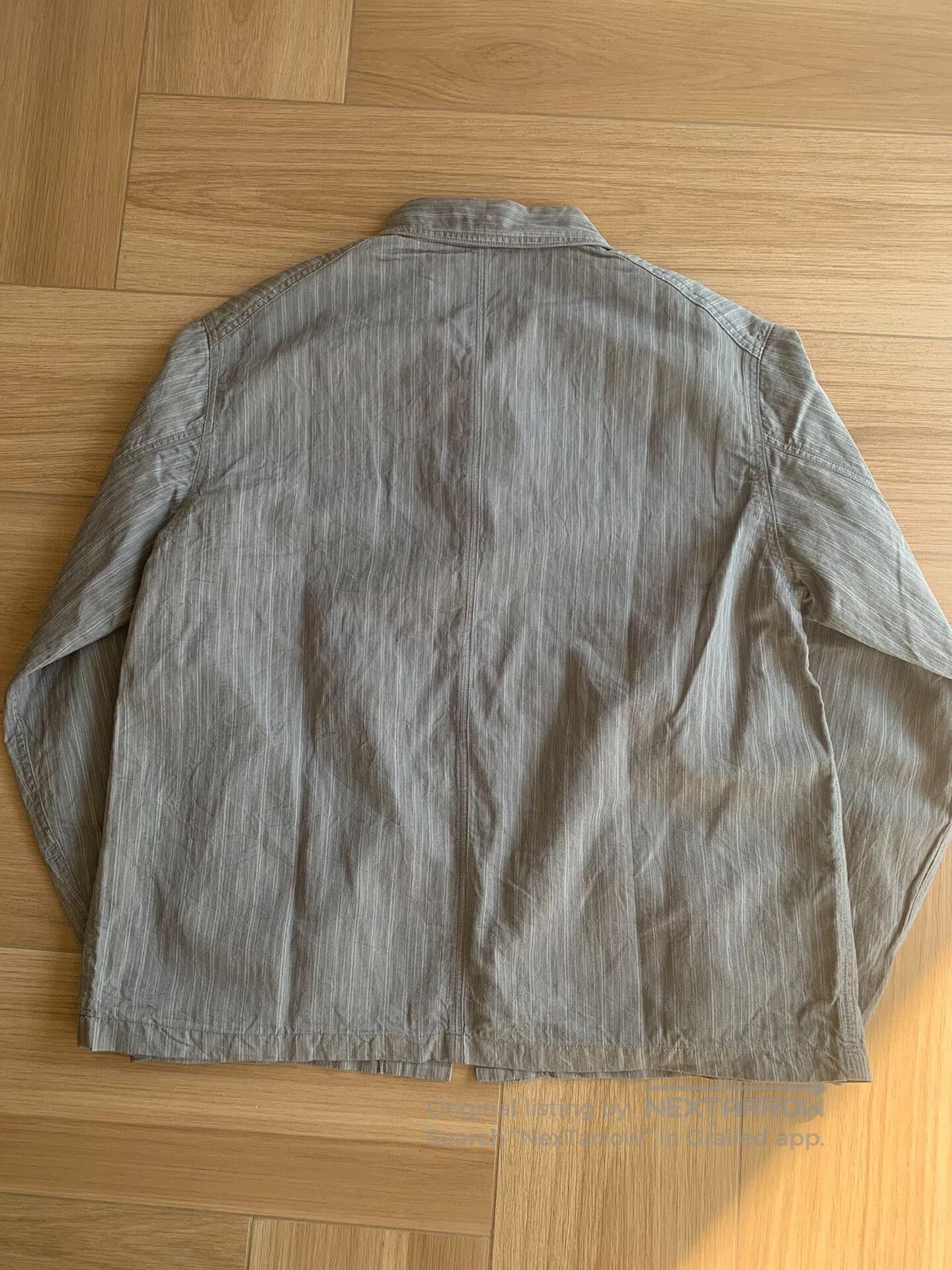 Visvim VISVIM TRAVAIL COVERALL STRIPE 25SS. Size US XL / EU 56 / 4 - 2 Thumbnail
