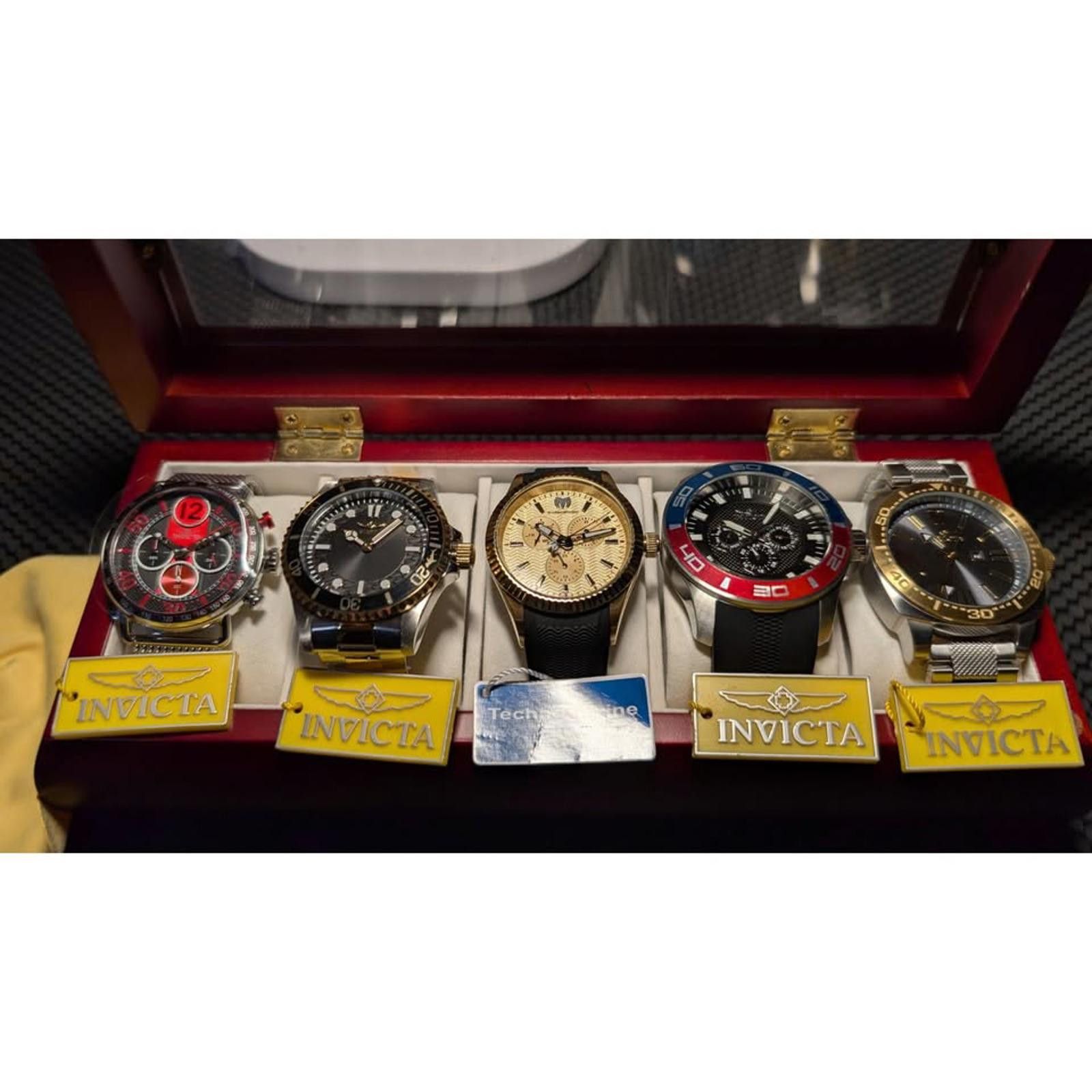 Invicta New Invicta & Technomarine Watch Bundle (5 Watches) Size ONE SIZE - 1 Thumbnail