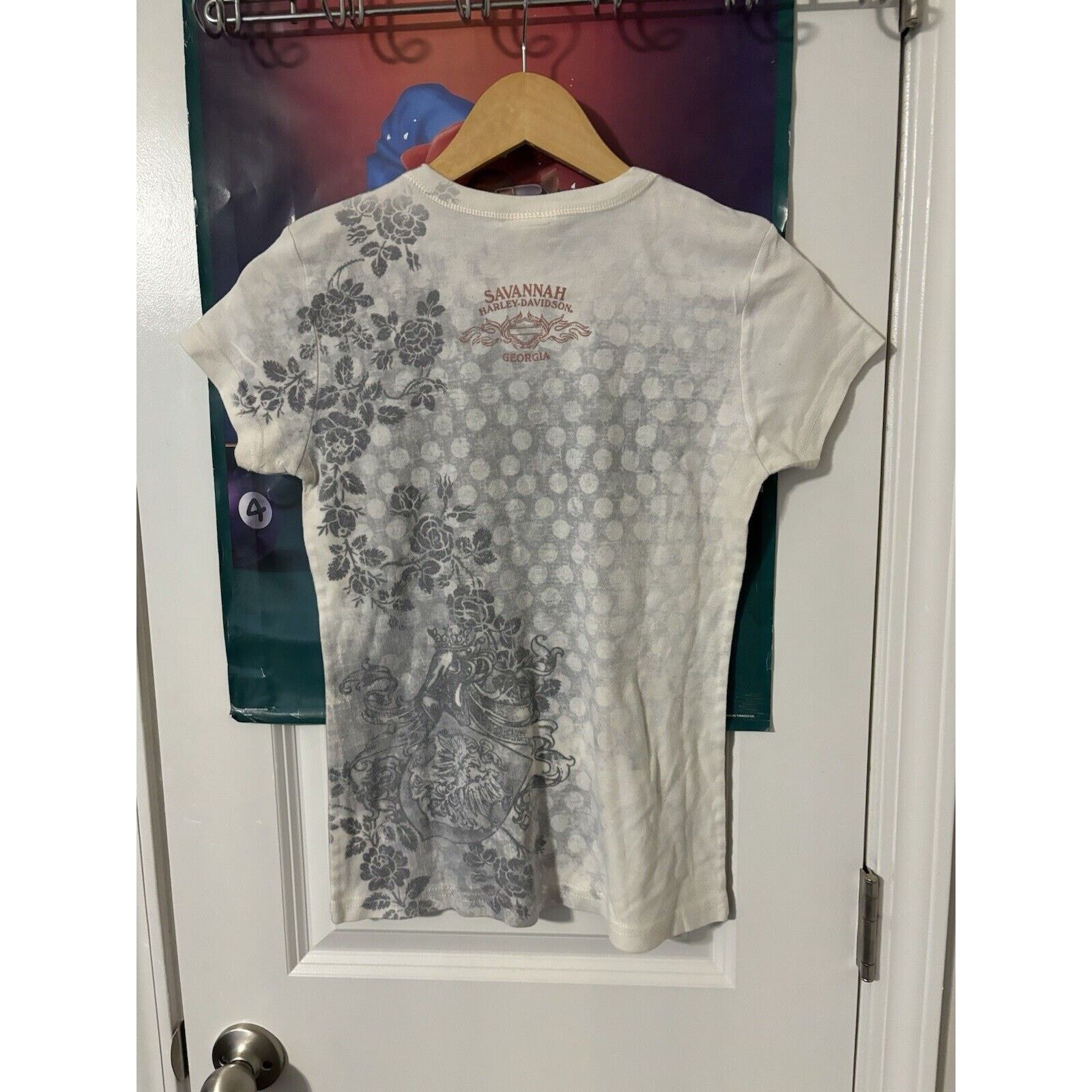 Other Vintage y2k harley davidson ladies T-shirt brown tan Sz M Size M / US 6-8 / IT 42-44 - 4 Thumbnail