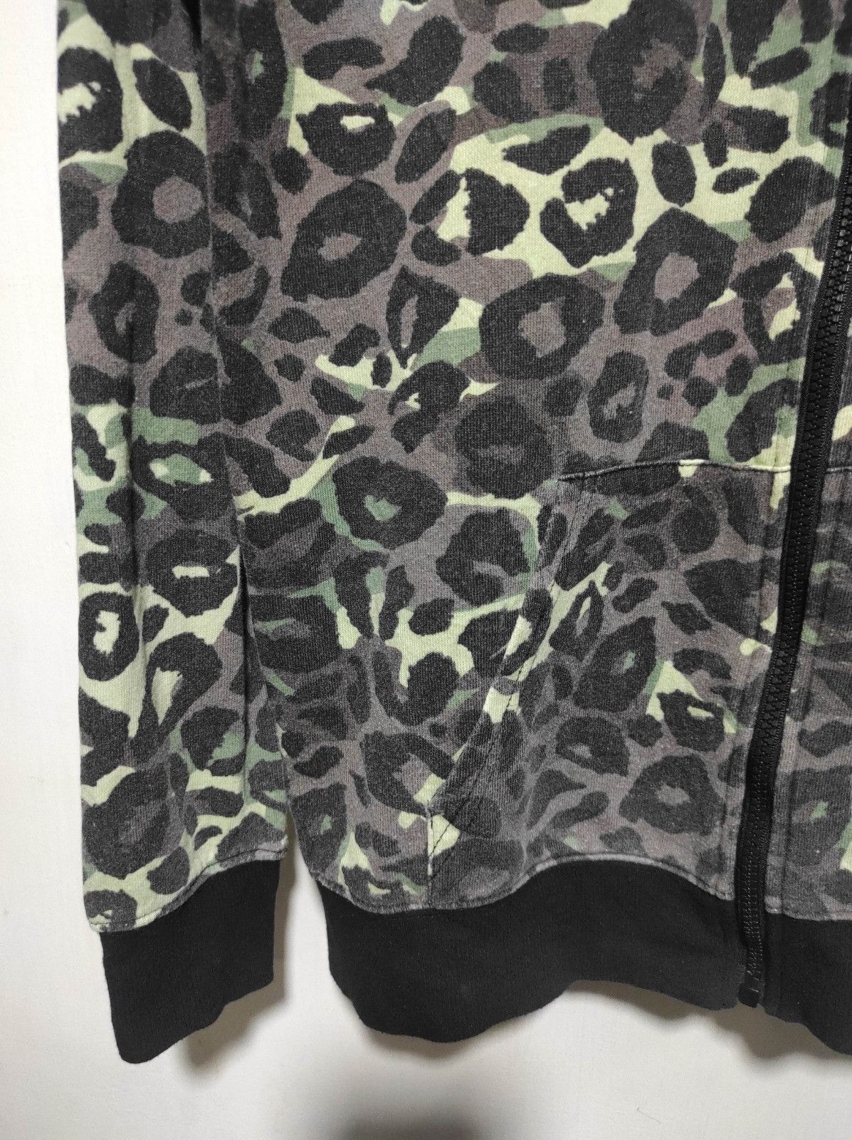 Japanese Brand Anap Leopard zip fur hoodie ifsix LGB style Size US M / EU 48-50 / 2 - 4 Thumbnail