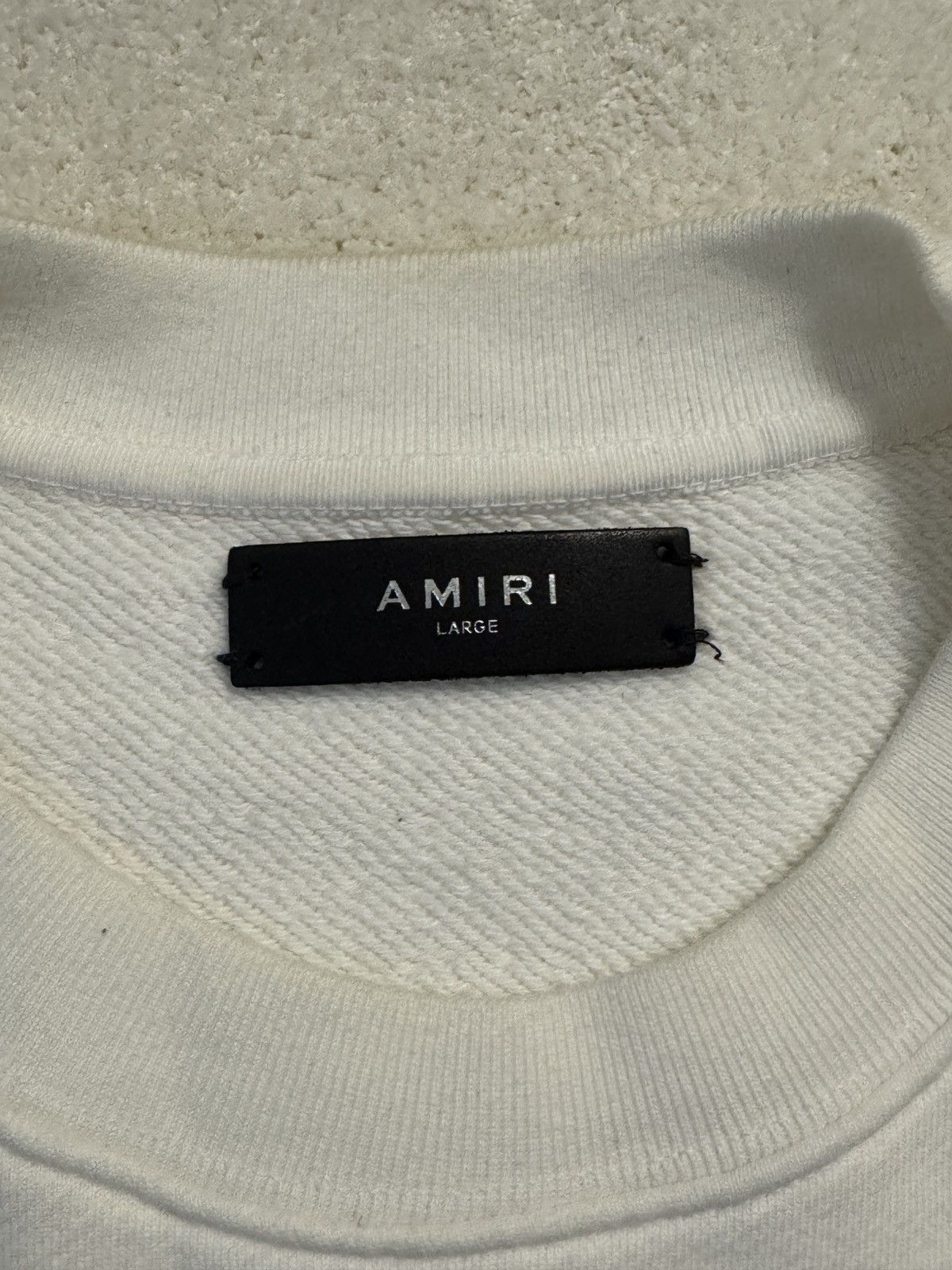 Amiri 💠Amiri💠 BANDANA SWEATER WHITE (L) Size US L / EU 52-54 / 3 - 2 Thumbnail
