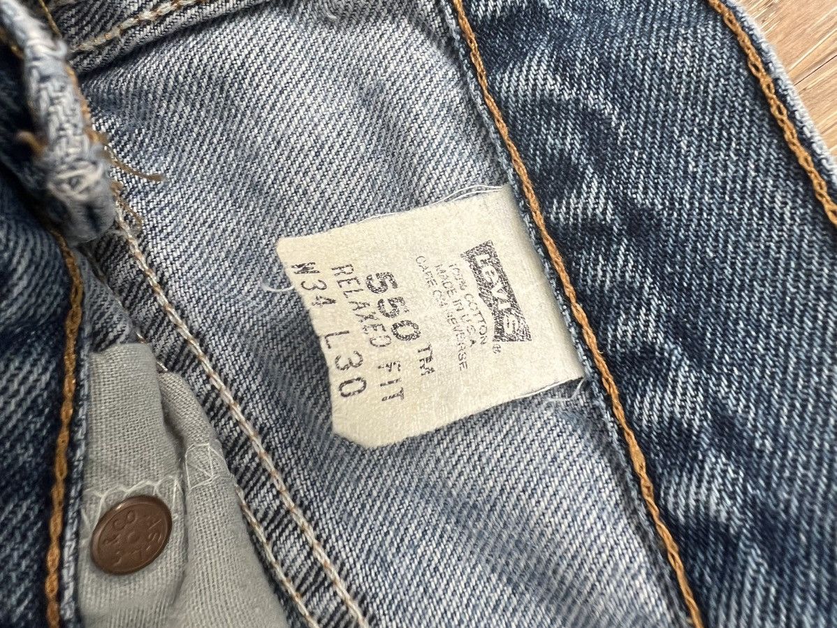 Levi's Vintage distressed levis 550 jeans Size US 32 / EU 48 - 7 Thumbnail