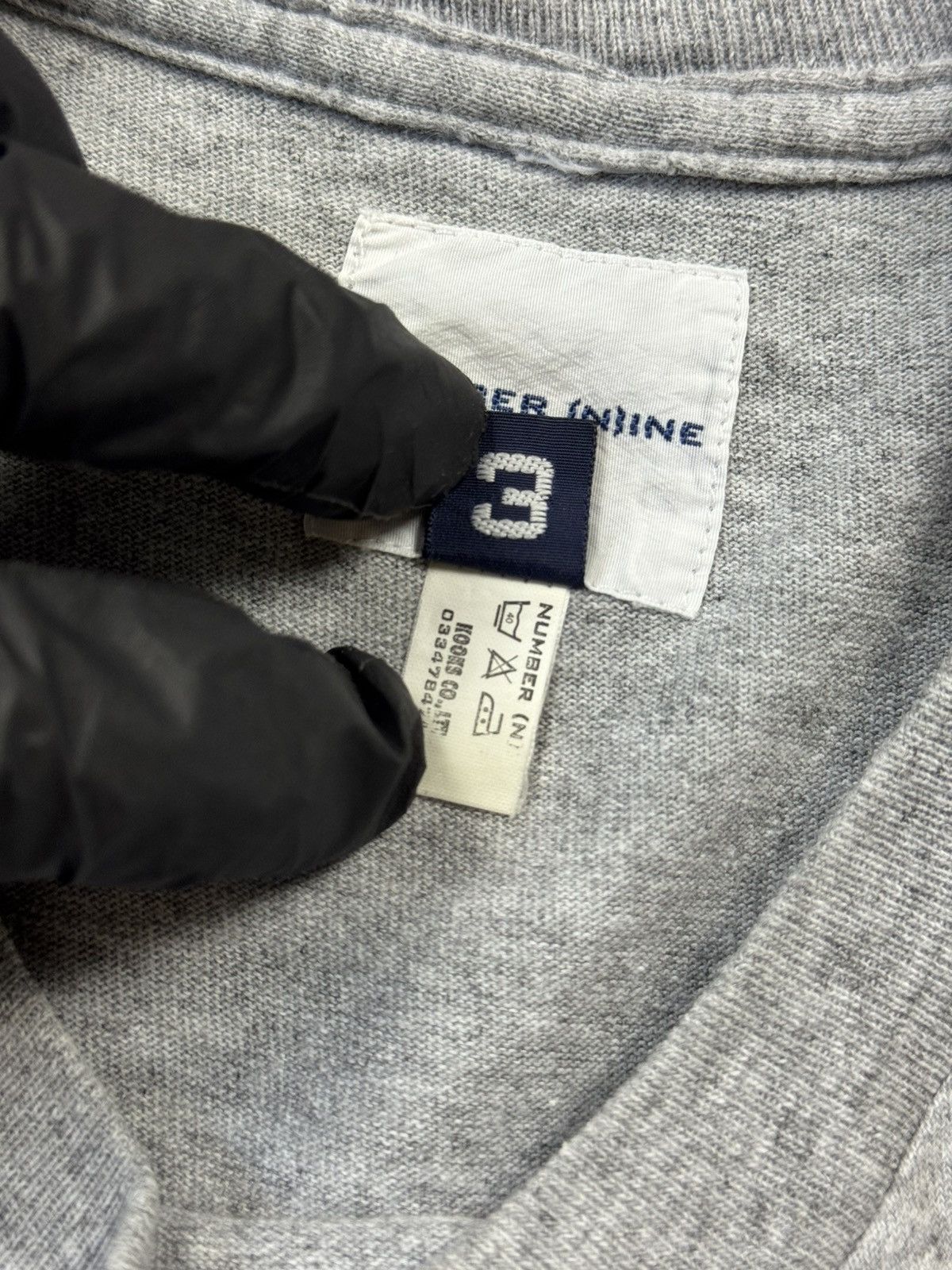 Number (N)ine SS99 Number Nine Enfant/Terrible Tee(Grey/M) Size US M / EU 48-50 / 2 - 11 Thumbnail
