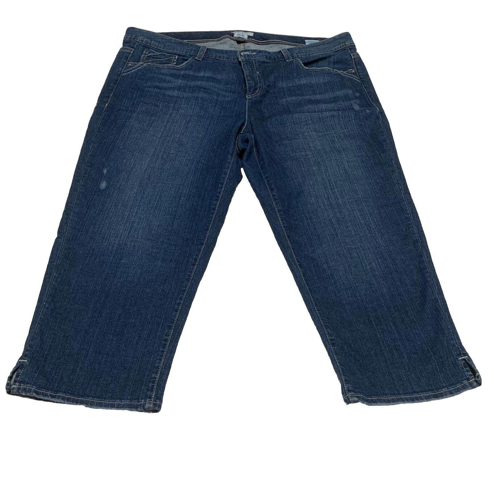 Tommy Hilfiger Tommy Hilfiger Jeans Women’s Size 20 Blue Hope Slim Cropped Size 42" / US 20 - 1 Thumbnail