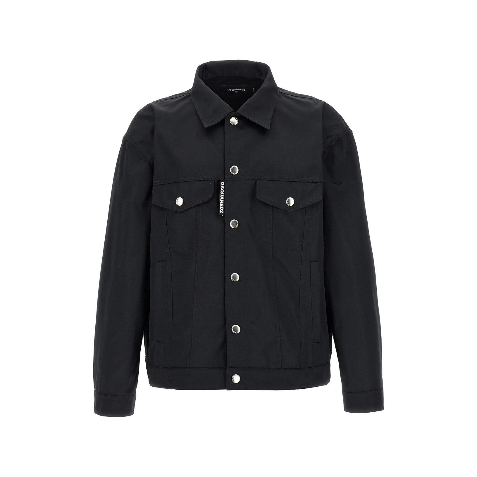 Dsquared2 DSQUARED2 Ever Jean D2 Black Semi-Gloss Jacket New & Authent Size US XL / EU 56 / 4 - 1 Thumbnail