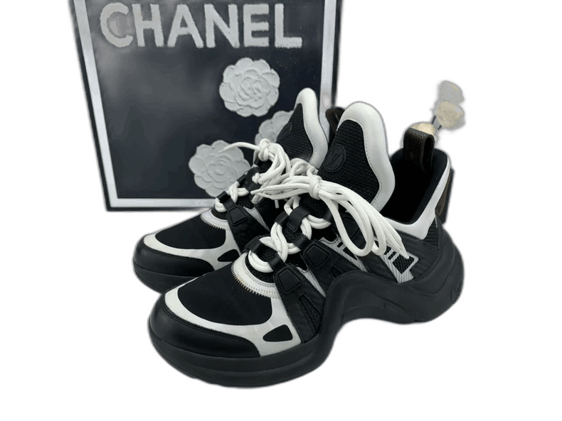 Louis Vuitton Archlight Sneakers in Black and White